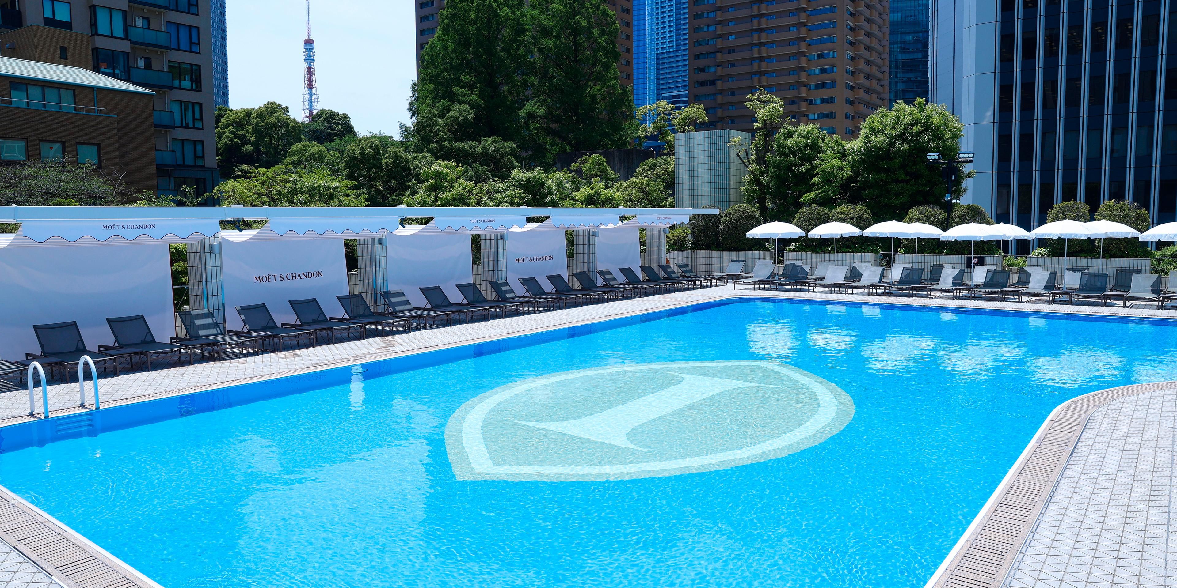 ANA InterContinental Tokyo’s 20-meter outdoor pool offers guests a chance to soak up the sunshine and relax while in the heart of the city. A 6-meter children’s pool is also available for your little ones to splash to their hearts' content.
Access to the outdoor swimming pool is complimentary for guests staying in-house from 1 June to 31 Oct 2025.