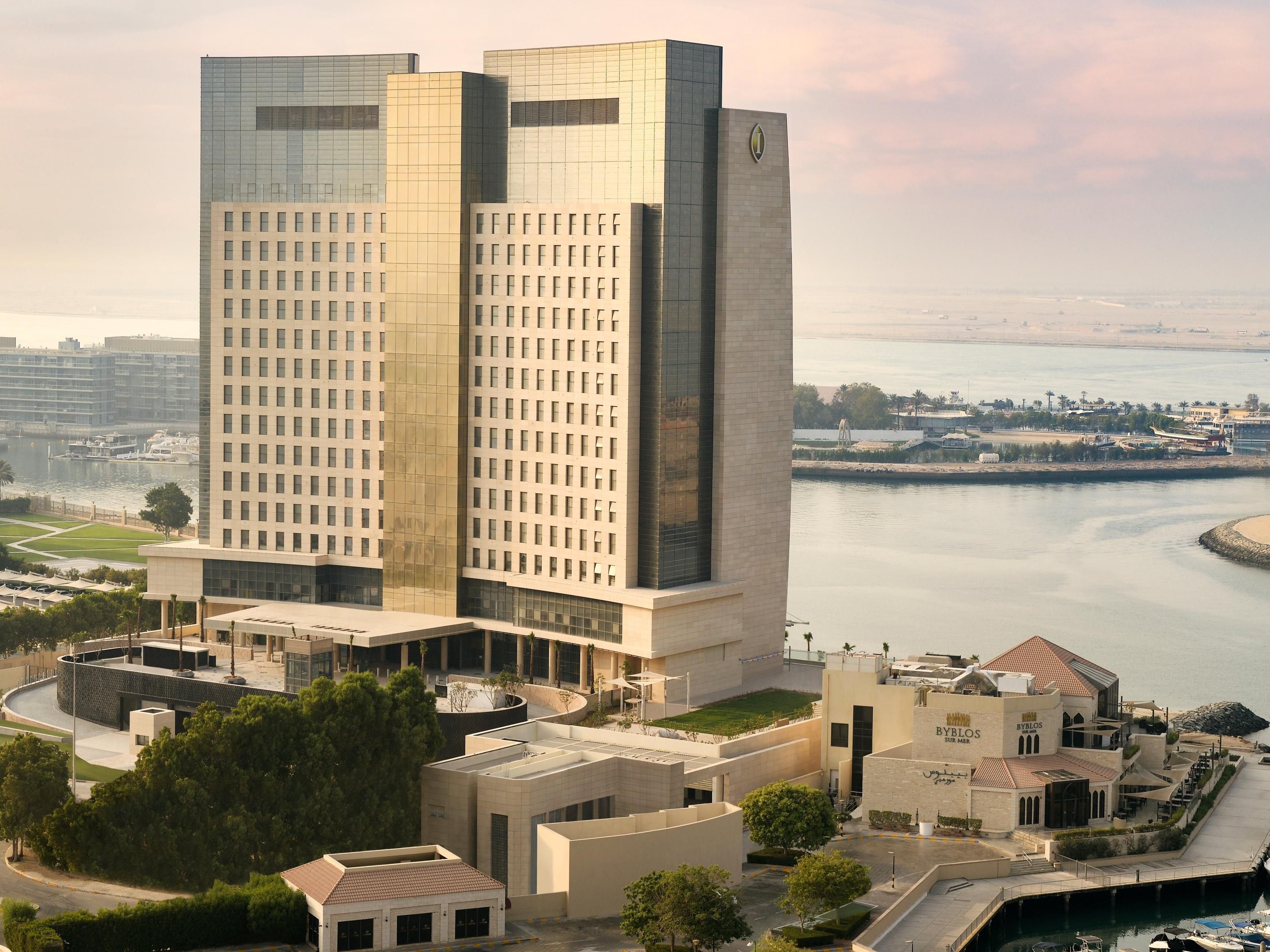 Hotel Exterior with sea views and city views
