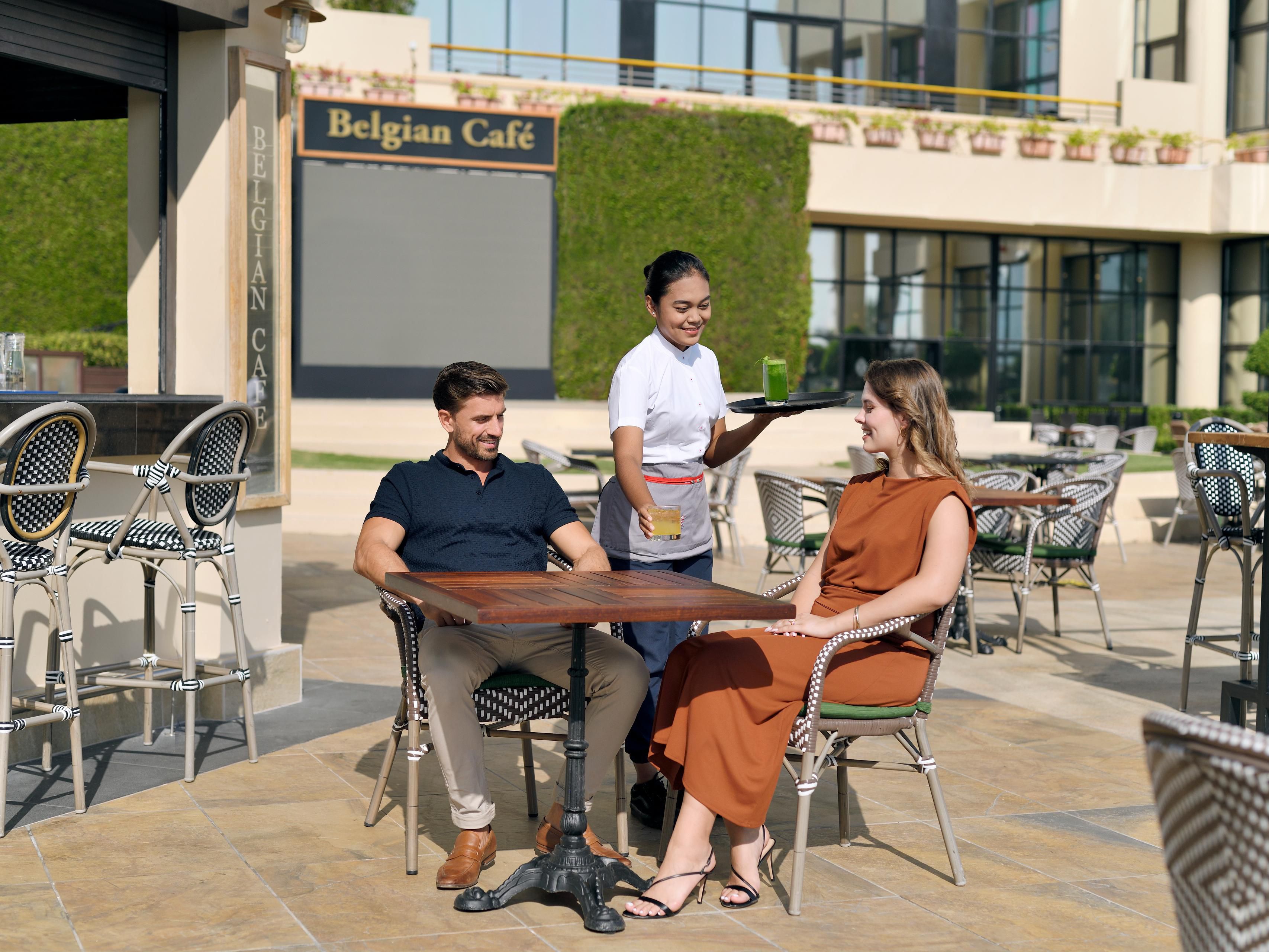 Belgian Cafe Terrace