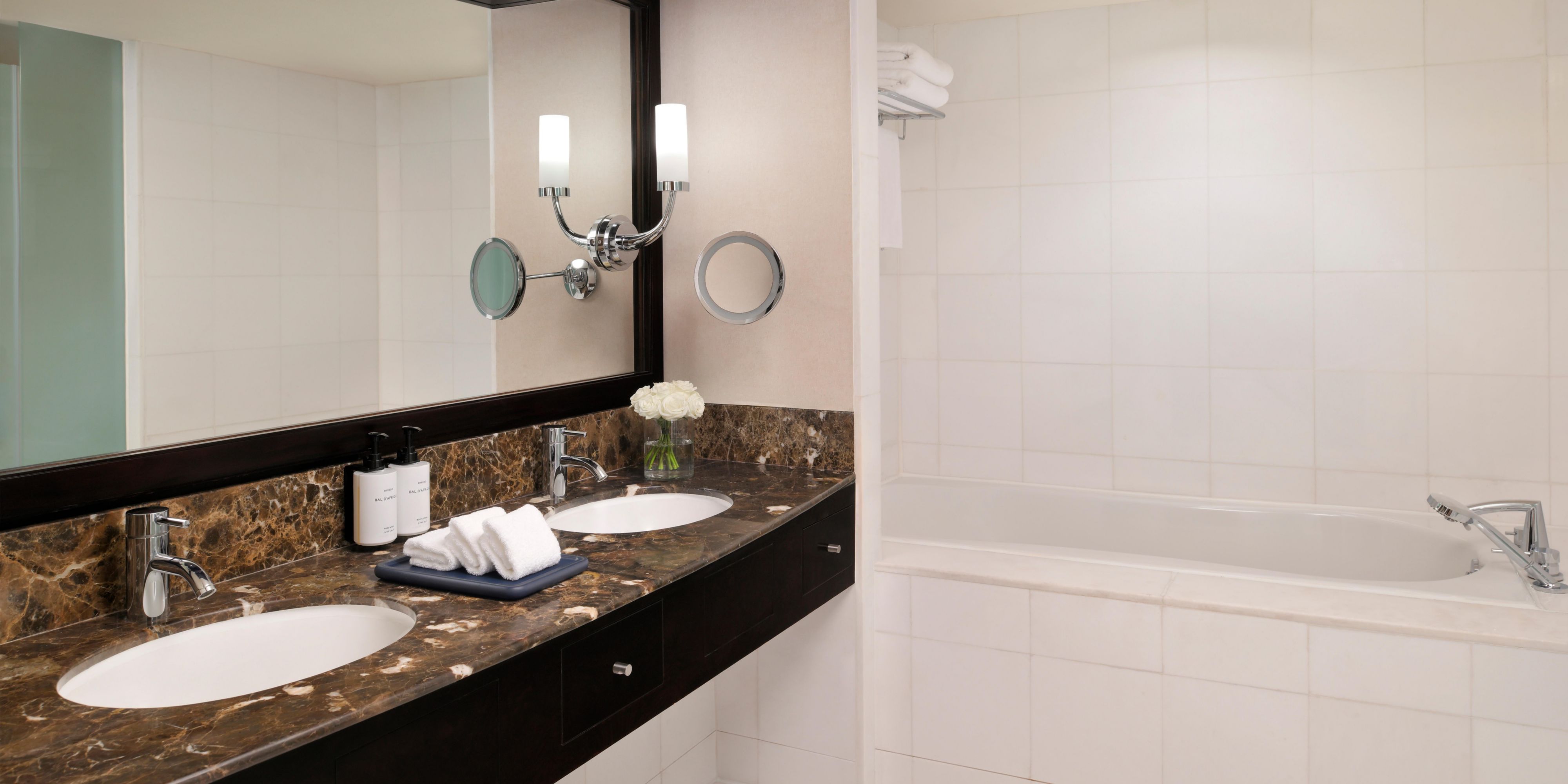 Byredo amenities, premium suite bathroom suite bathroom 