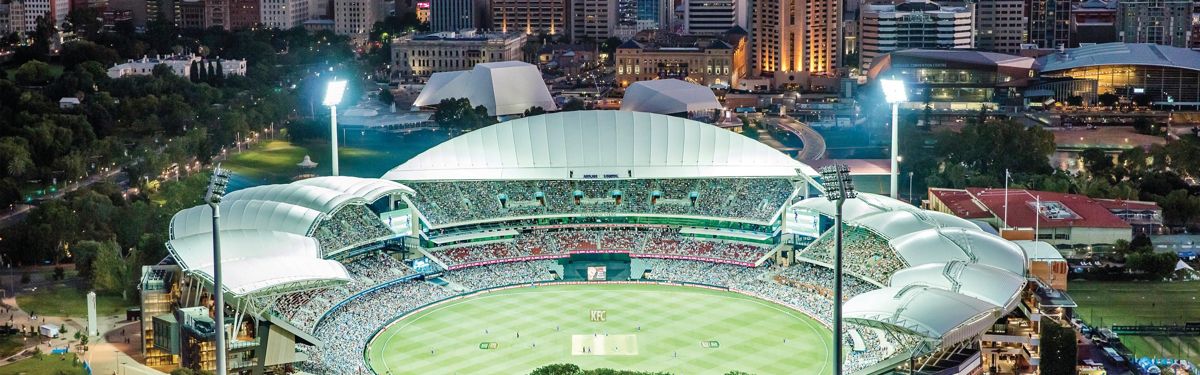 Cross the Torrens bridge and experience sports like never before