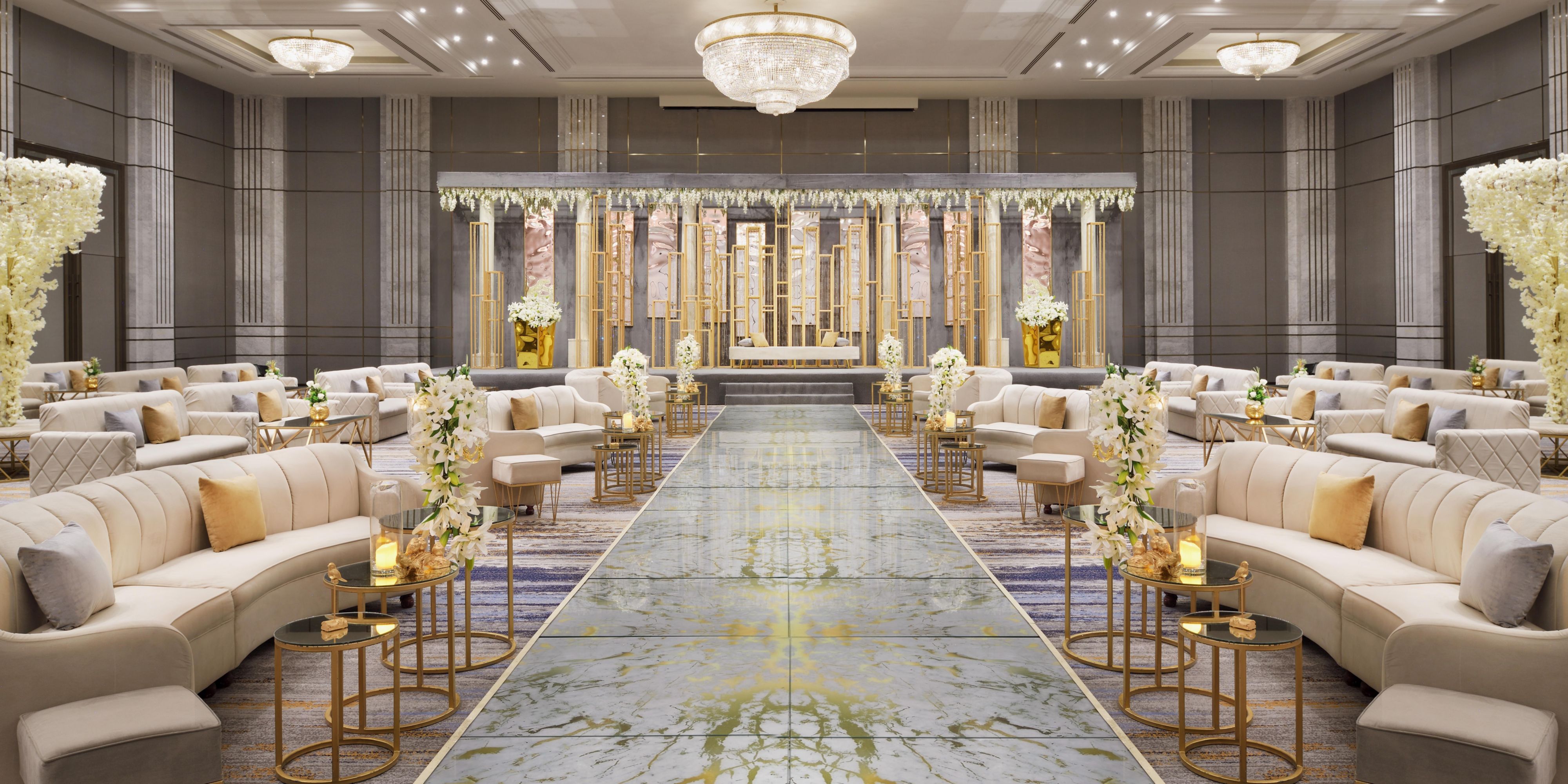 At Al Ahsa InterContinental, your dream wedding is never too far away. With the help of our experienced wedding planners and the world of wedding promise, you will be able to realize the perfect wedding tailored to your heart’s desire in one of the largest halls in Al Ahsa.