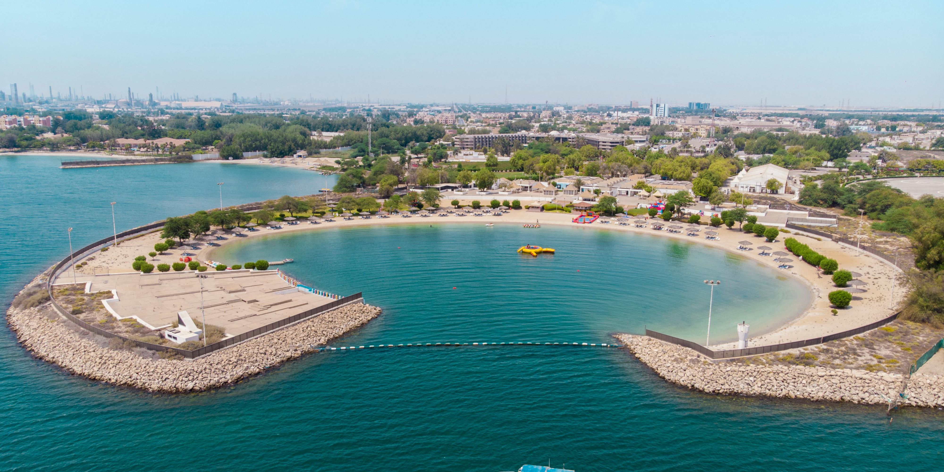 An unprecedented opportunity to experience the adventurous boat trip to the Arabian Gulf, exploring the nearby islands and also getting the chance to fish when the boat is at anchor. If you want more adventure, indulge yourself with our fun-filled water sports activities by the beach.