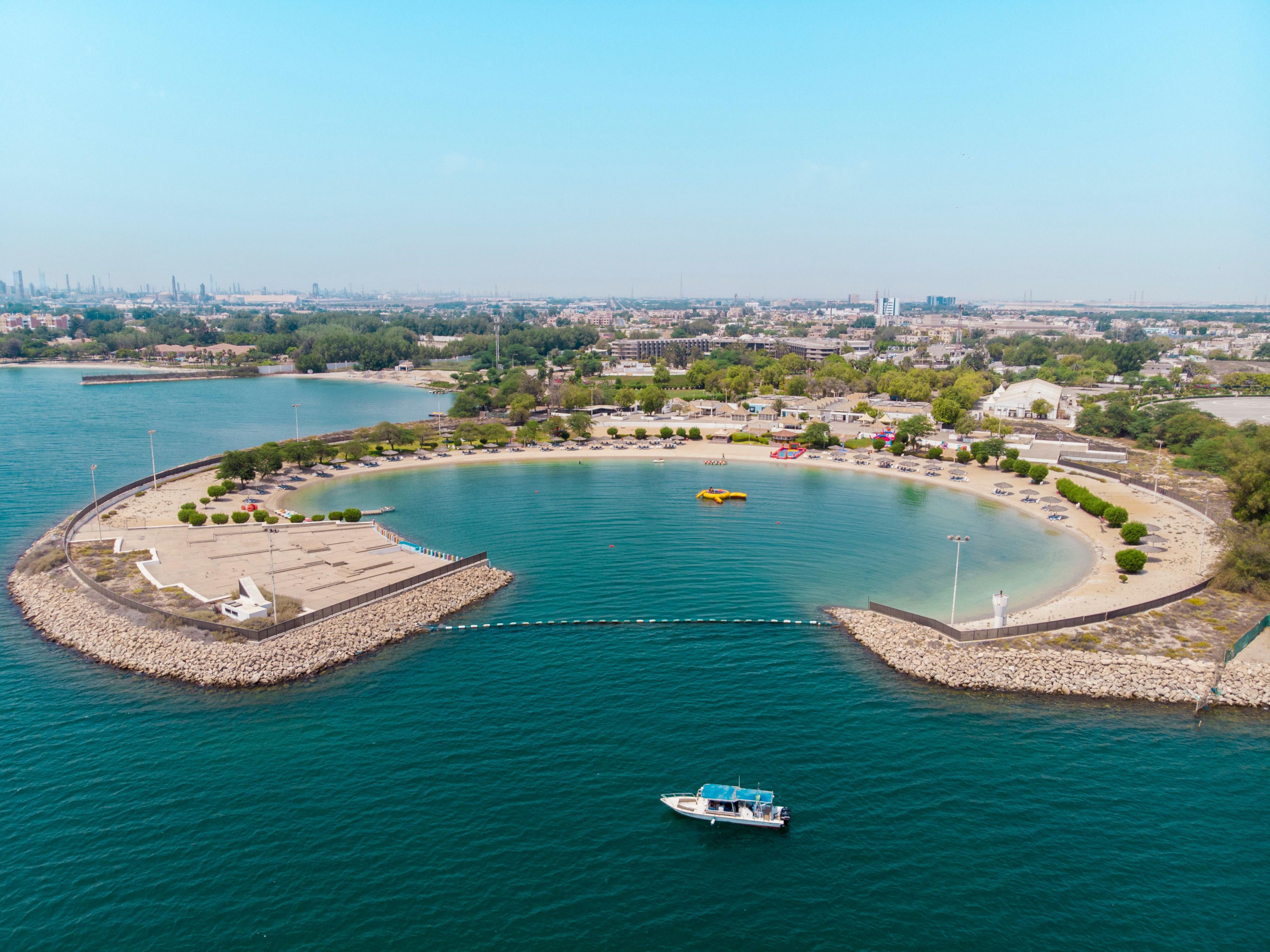 Beach and Country Club Bird View