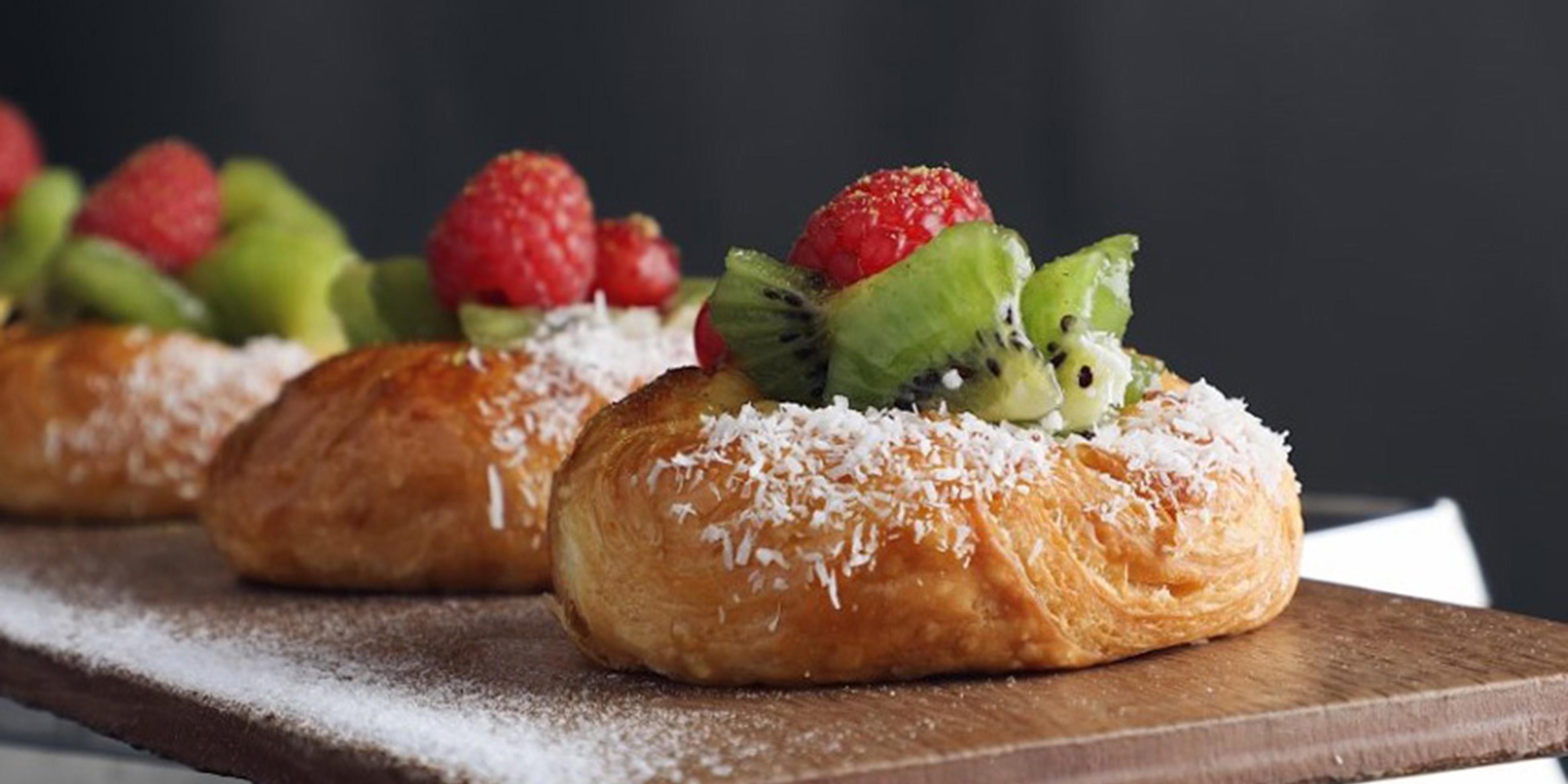 freshly baked danish pastry