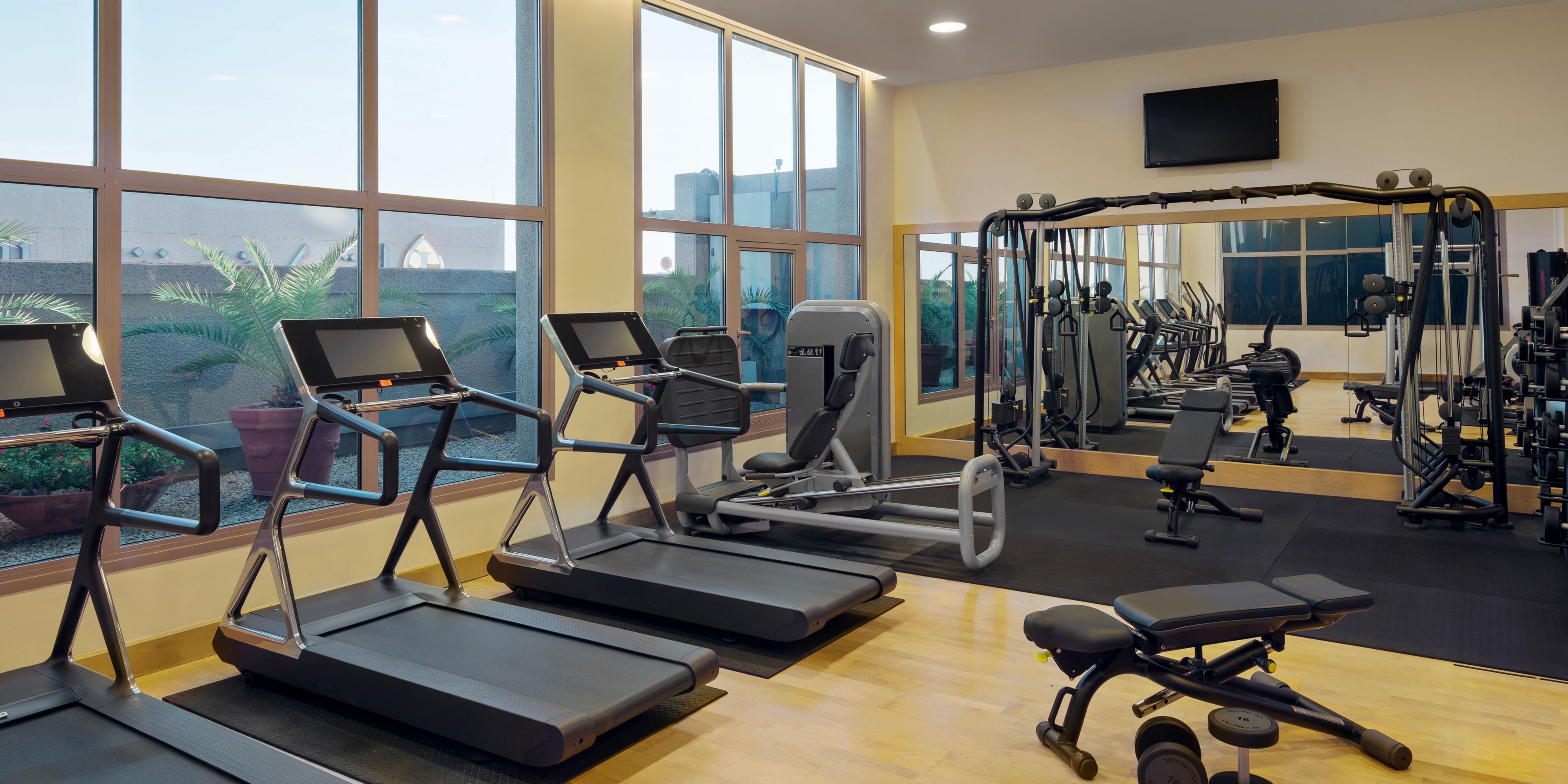 Keep your healthy lifestyle even when traveling for work and step up your fitness regime with our upgraded wellness facility, which features a fully equipped fitness center,  highly qualified personal trainers and spa therapists, aim to provide you with holistic experience during your stay.