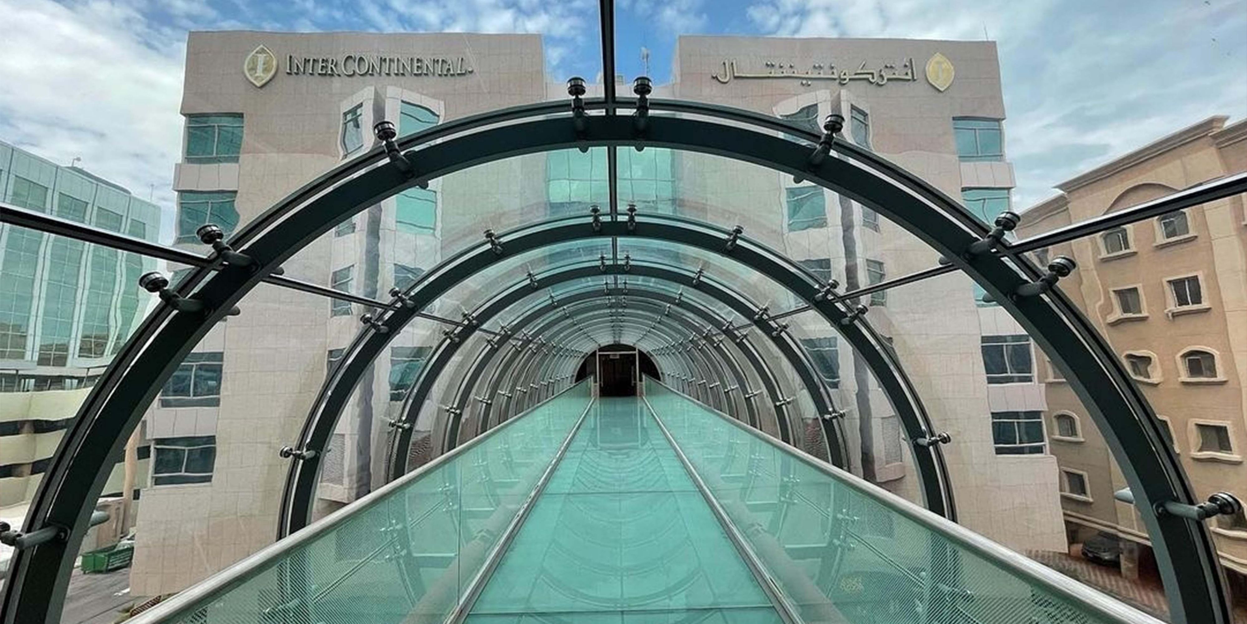 Unforgettable and unique events begin here. InterContinental al Khobar bridge is an elegant location for any cocktail reception, meeting break or intimate dinner. The glass walkways floor-to-ceiling provides a unique experience with a view of the cityscape.