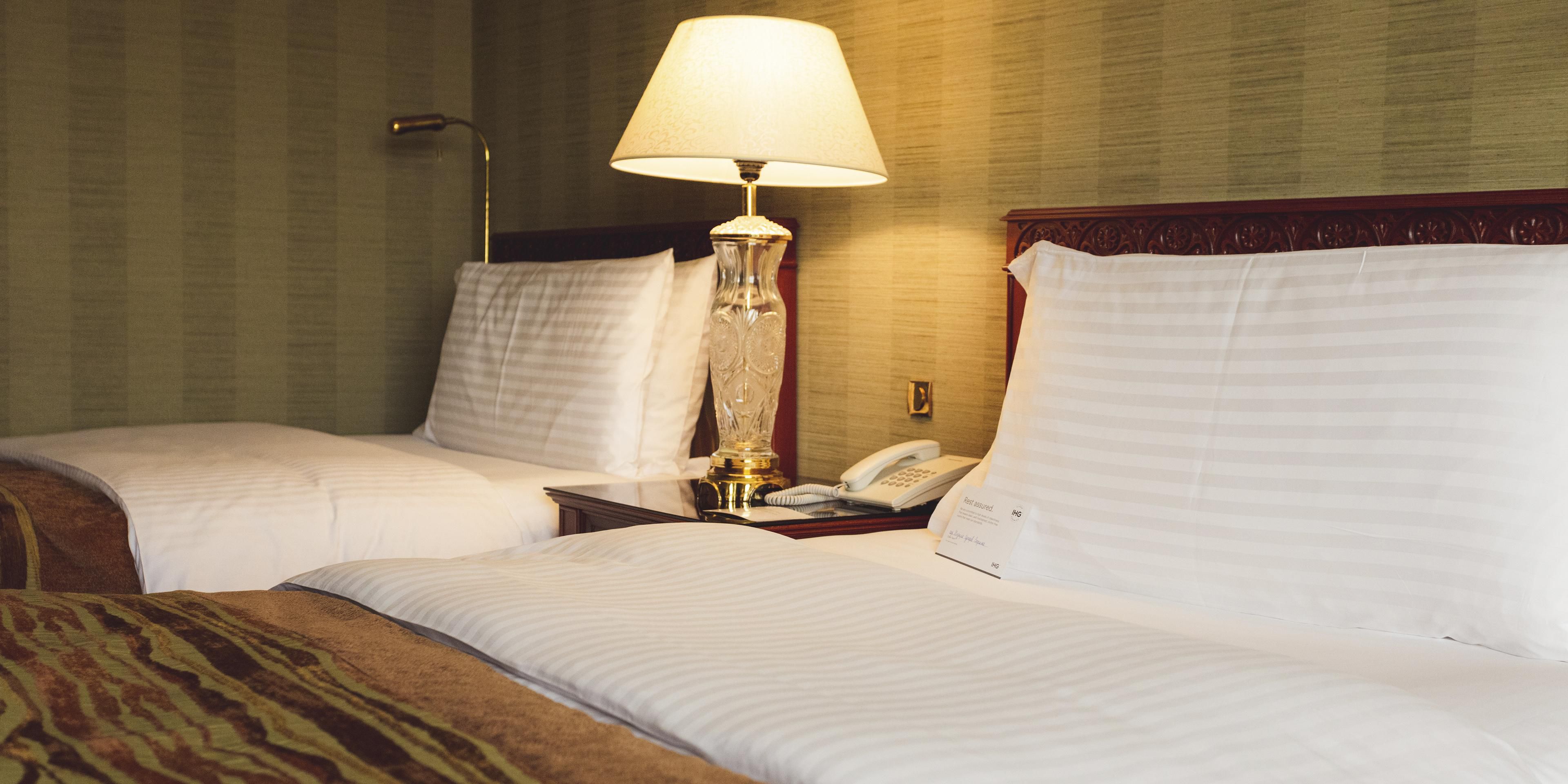 Relax in the comfort of our Classic Twin Room