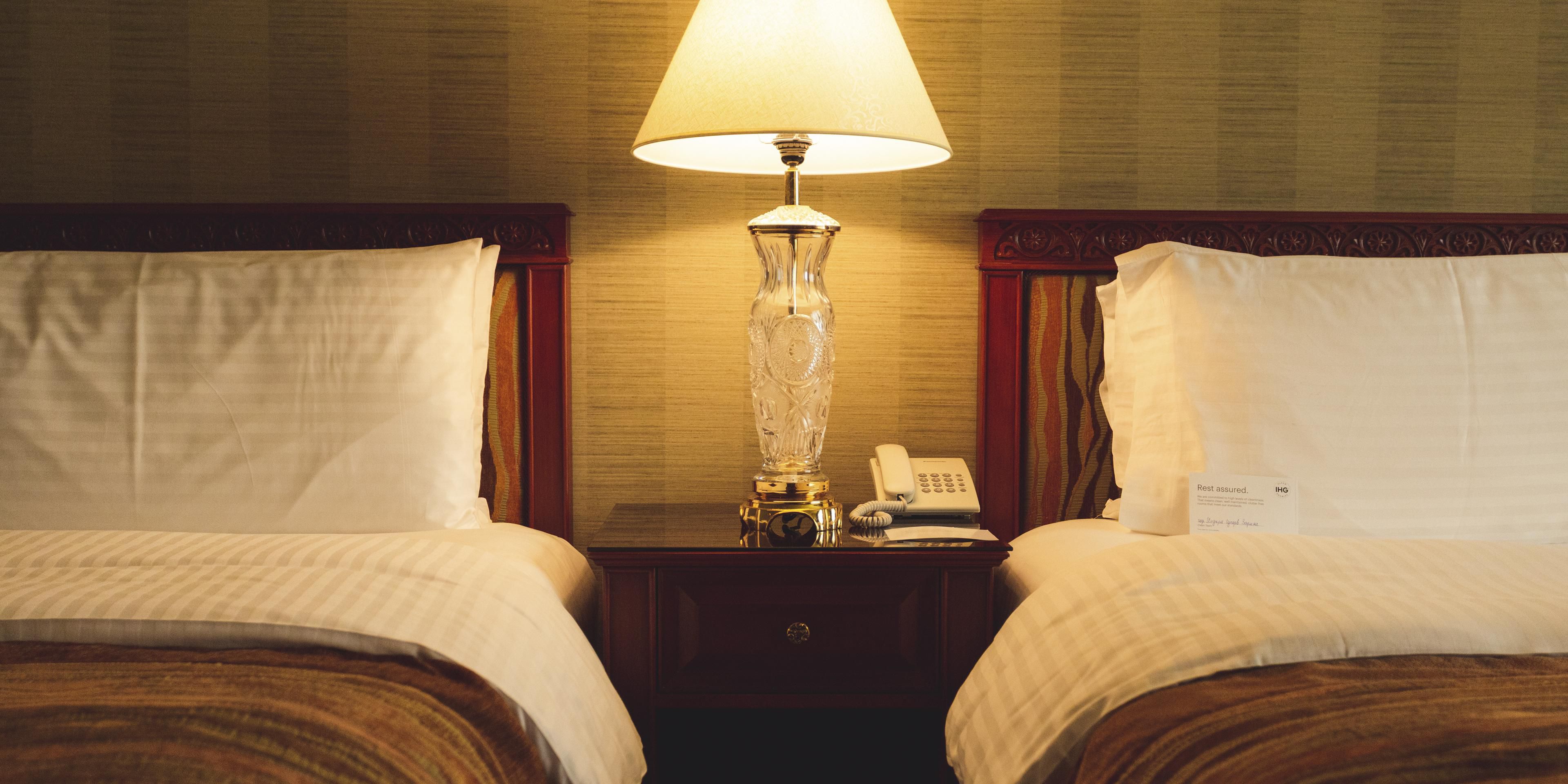 Relax in the comfort of our Classic Twin Room