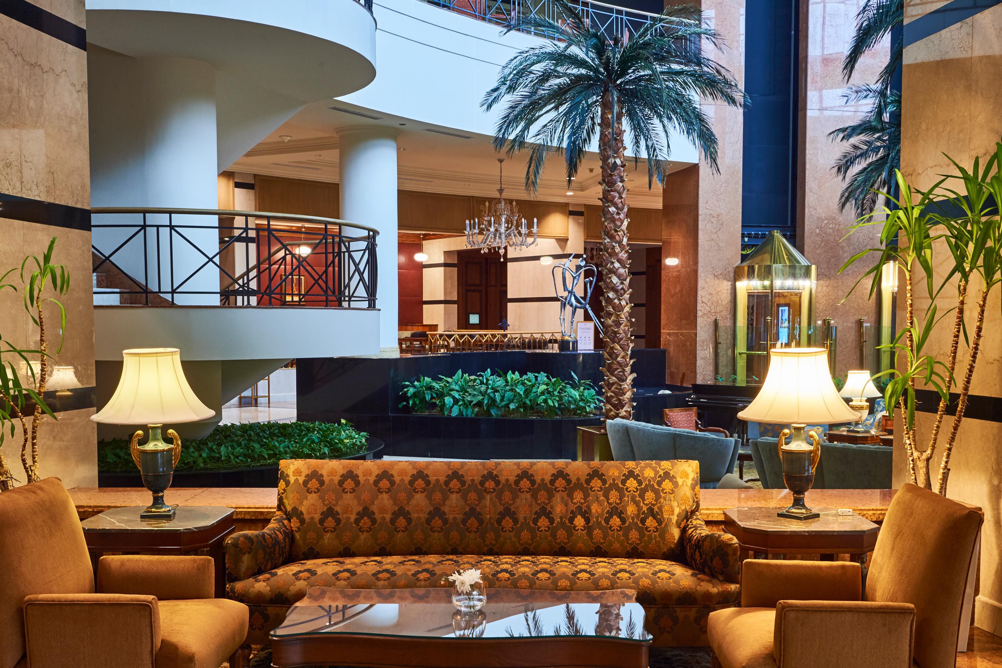 Lobby are where you wish sit and have a cup of coffee