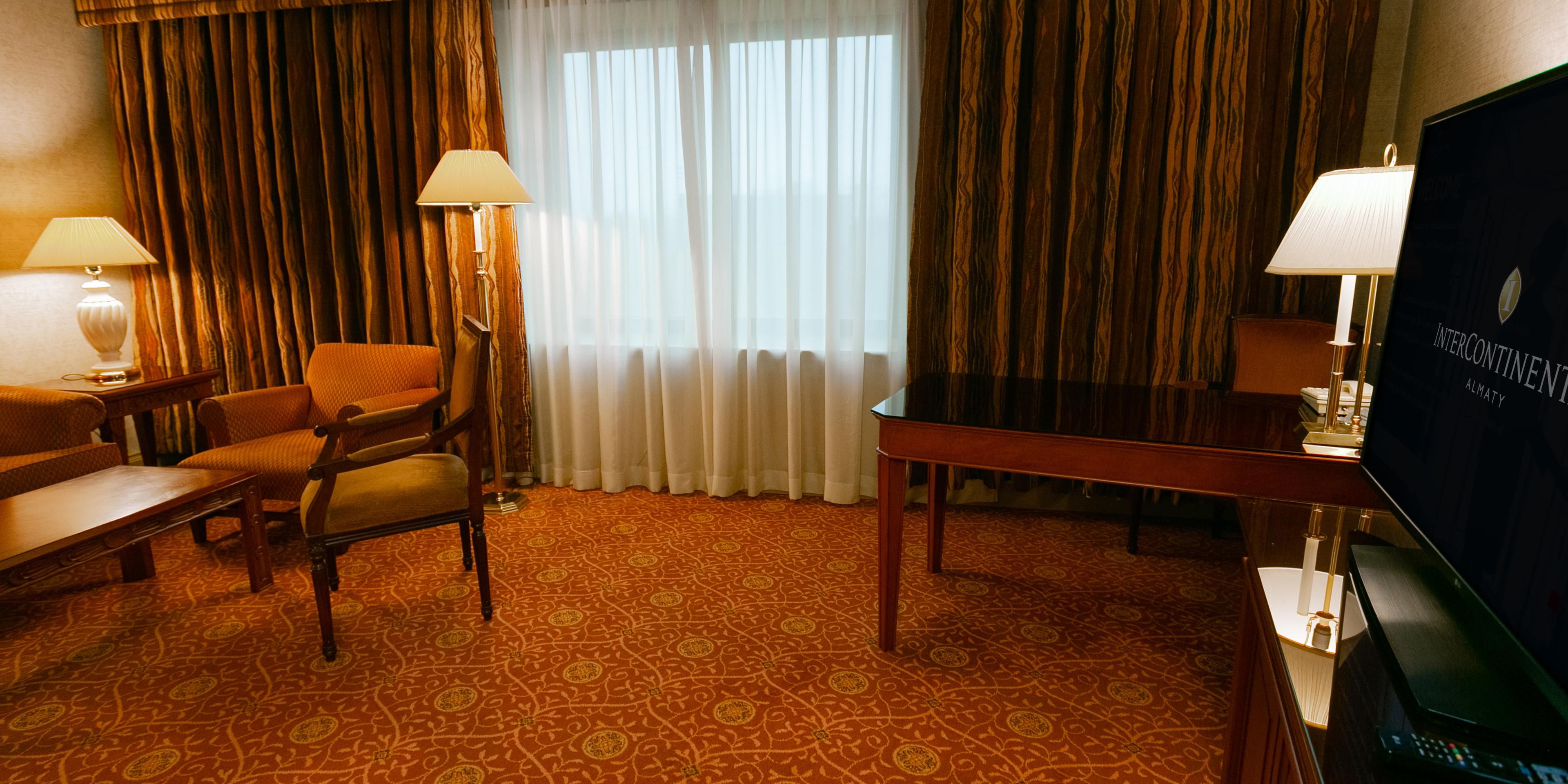 Our Suites designed for the discerning business traveler