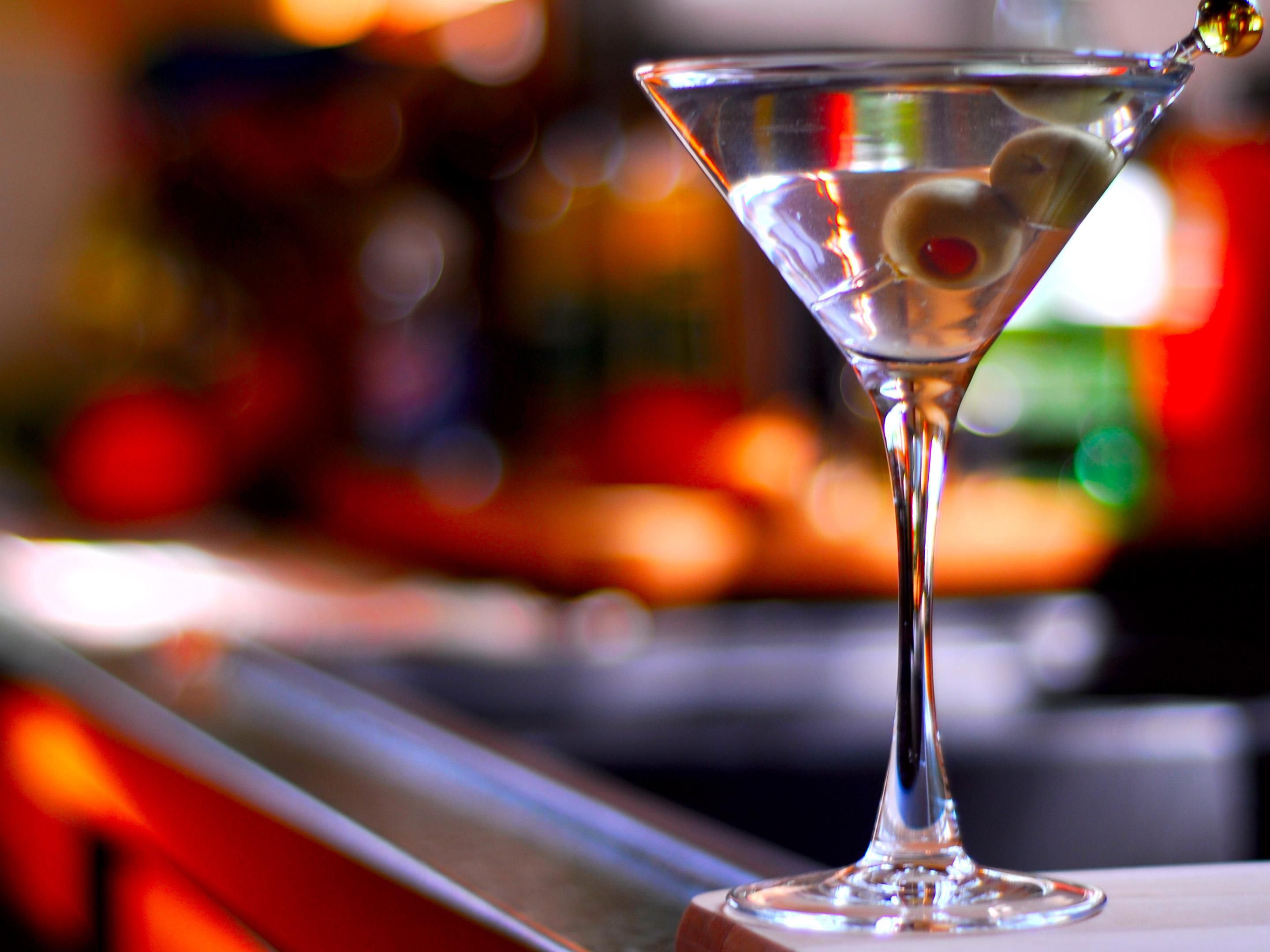 The bar offers an extensive selection of high-quality cocktails 