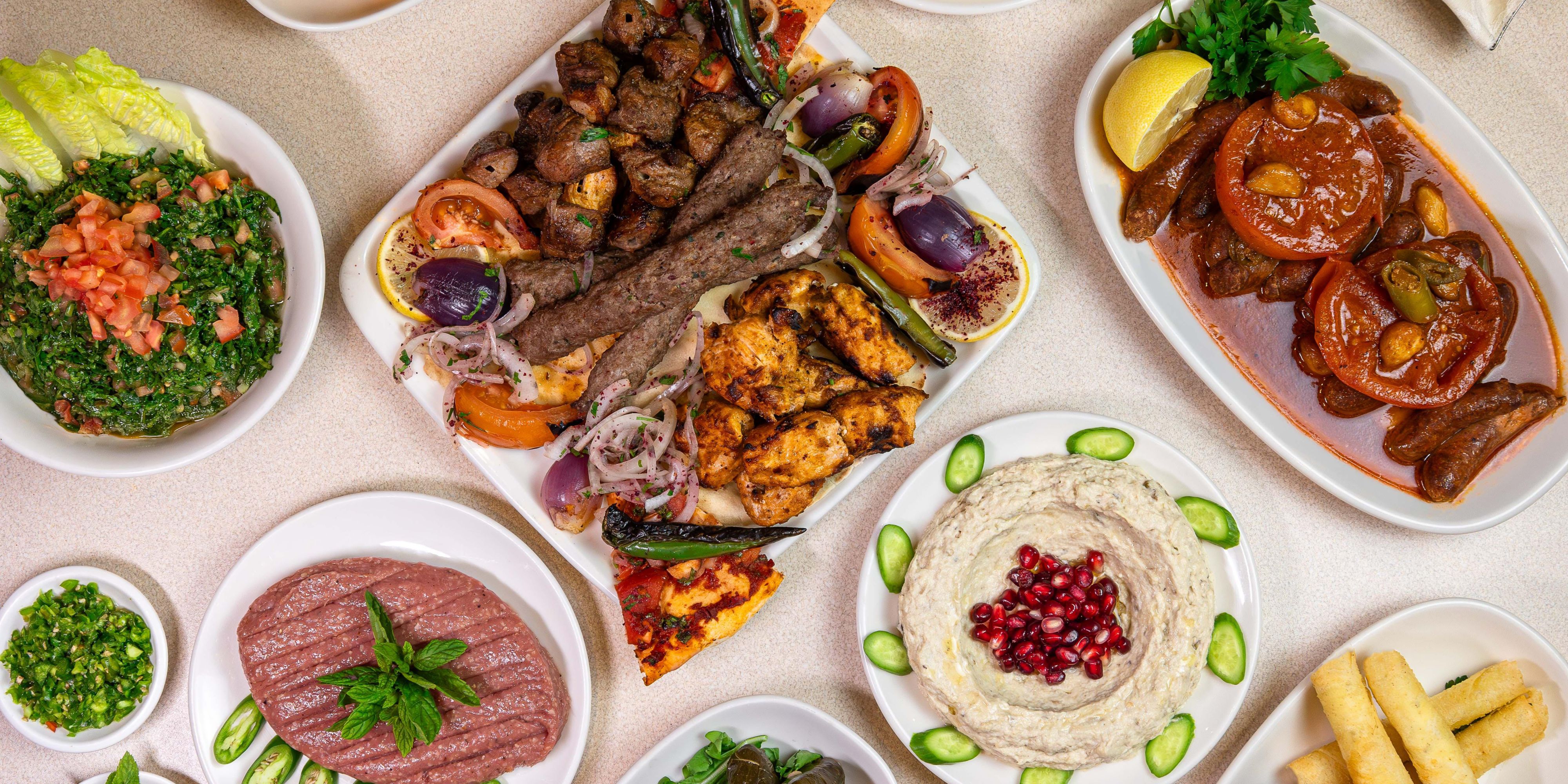Step into Bourj Al Hamam Lebanese Restaurant & experience the rich flavors and warm hospitality of Lebanon. Renowned for its authentic cuisine & inviting ambiance, our restaurant offers the perfect setting for family gatherings, friendly get-togethers, business lunches, or romantic dinners. Don’t miss our famous Kobbeh Nayyeh. 