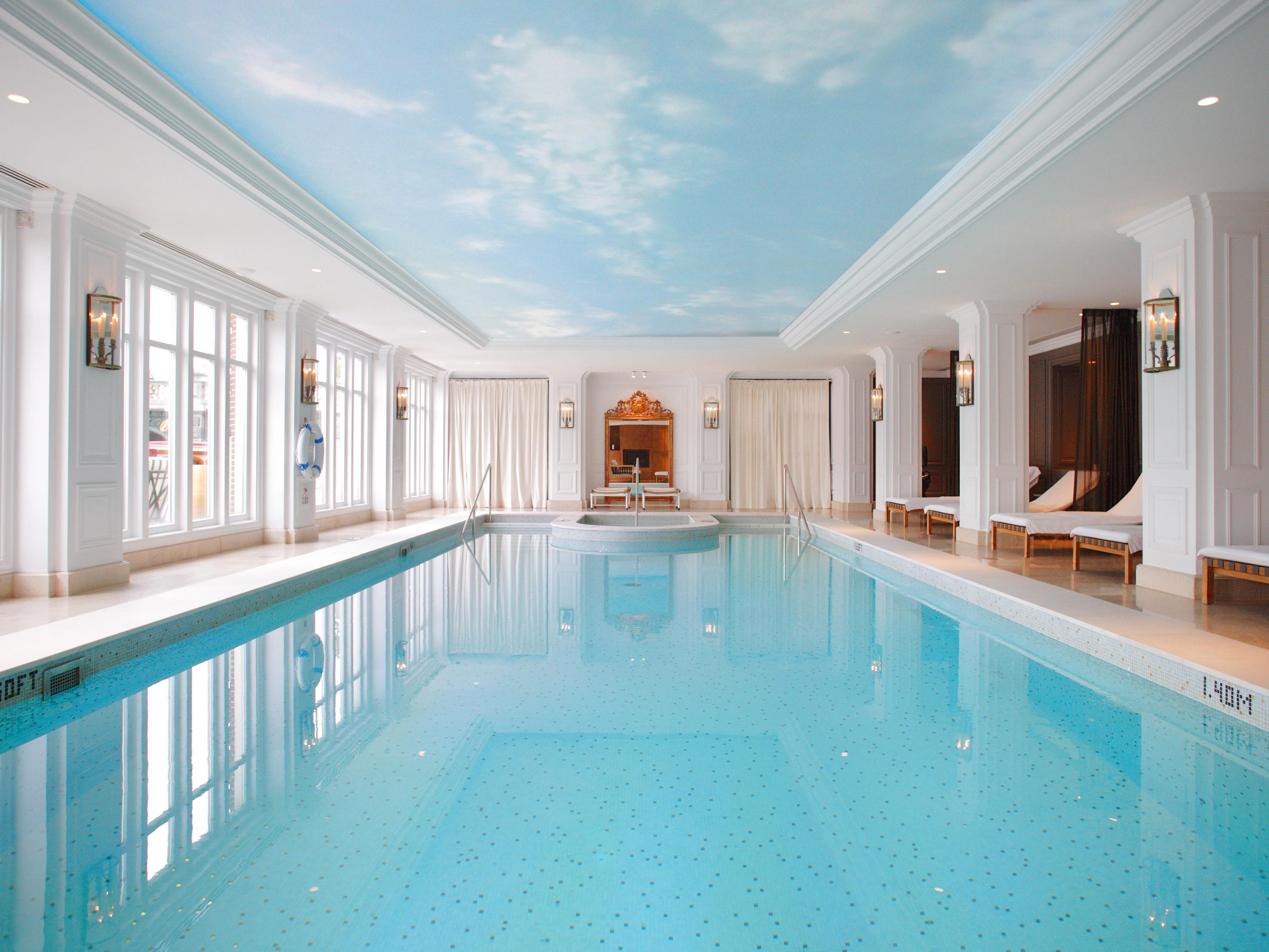 Large heated indoor swimming pool