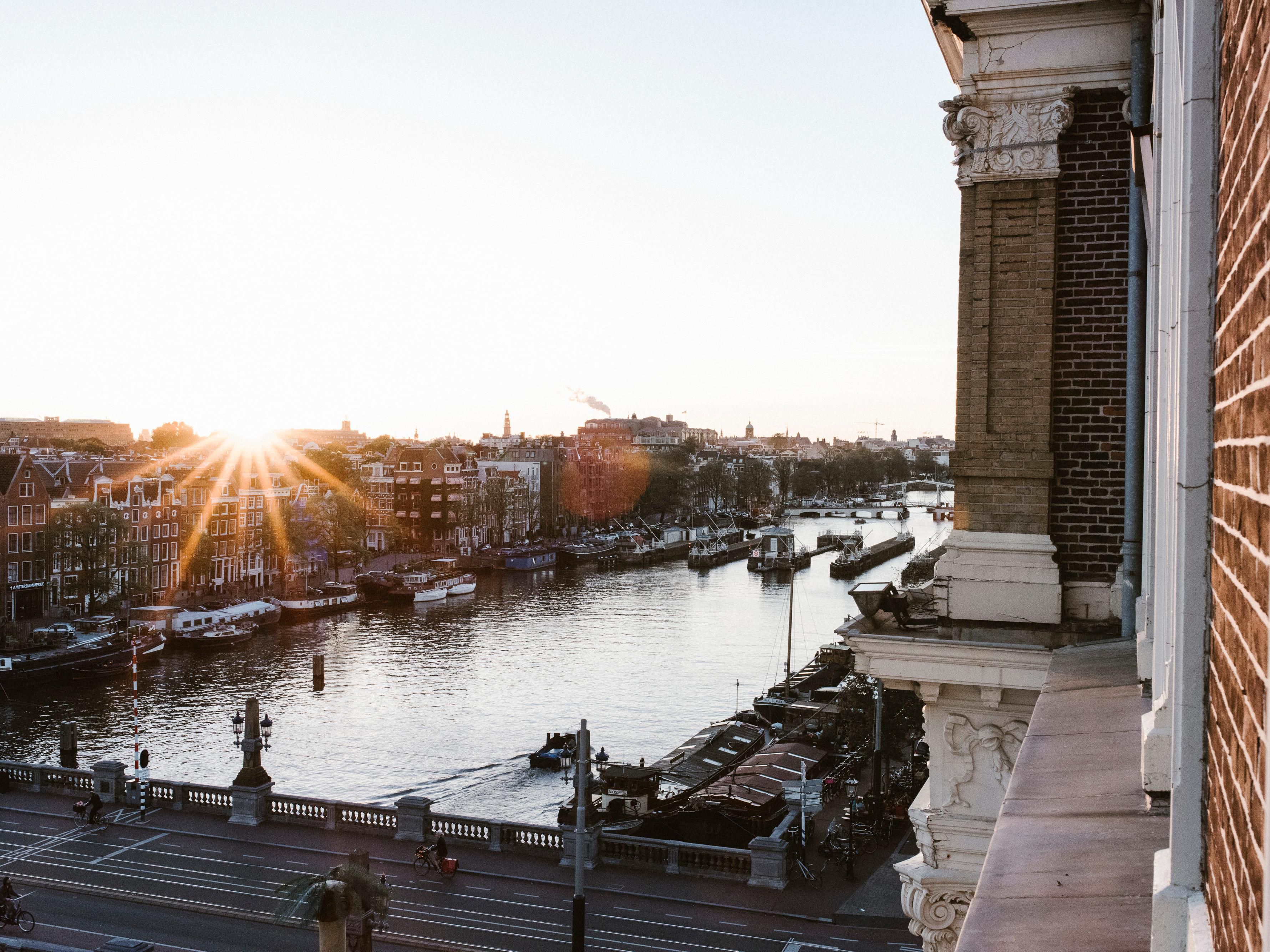 view from hotel - Amsterdam 