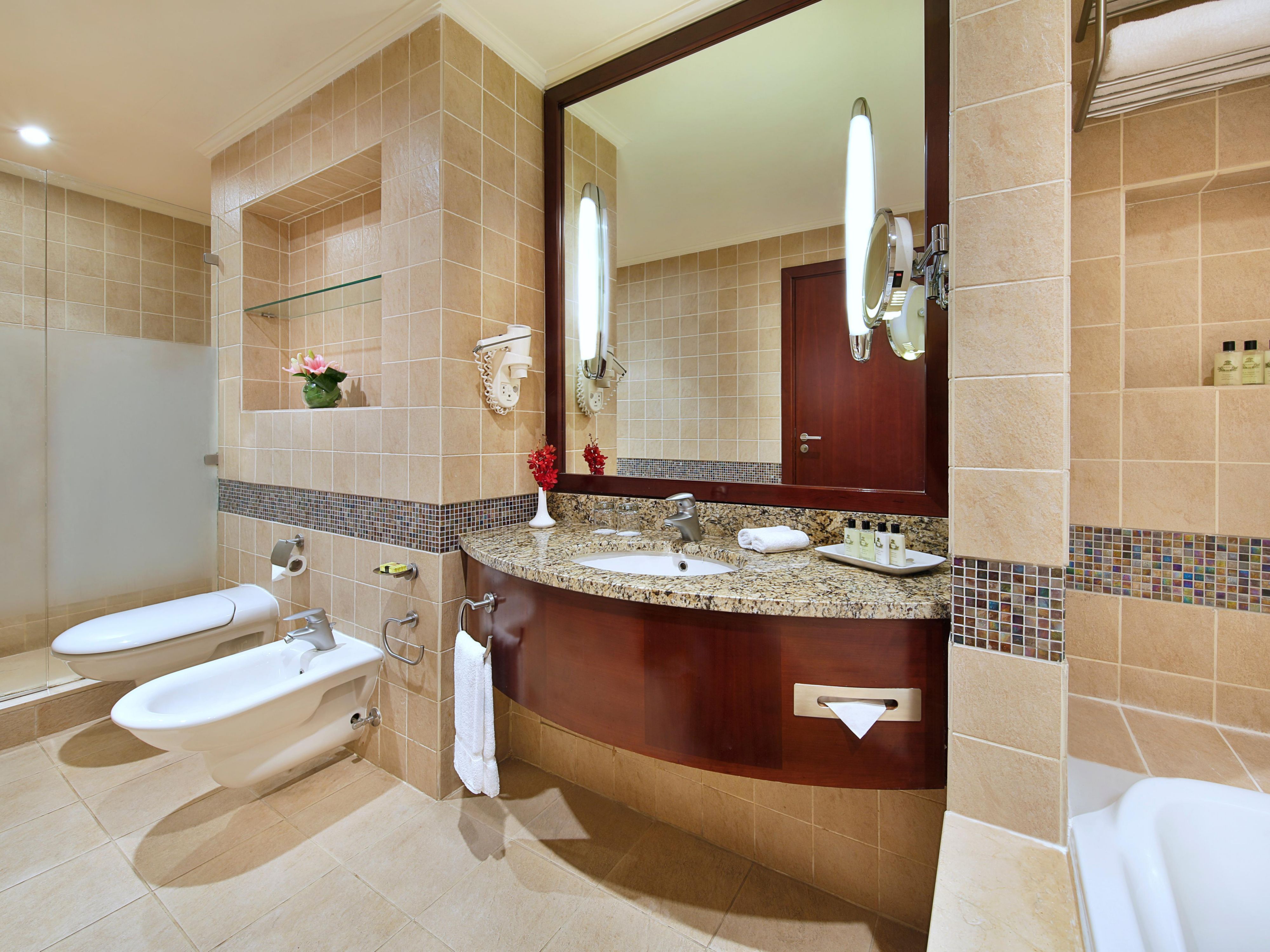 Indulge in comfort with our Guest Bathroom