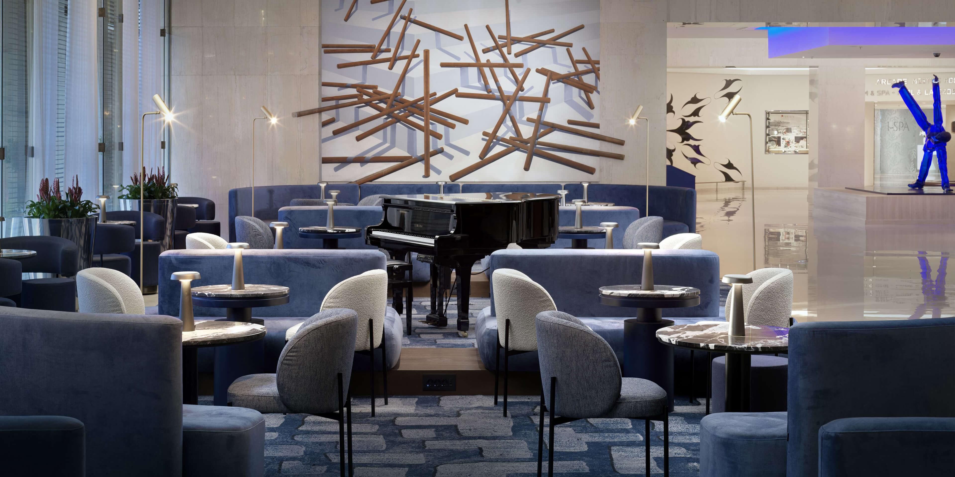 Embark on a culinary journey at our diverse Athens hotel restaurants, each offering a unique dining experience. From the top-rated Première with Acropolis views to breakfast at Cafezoe, cocktails in the retro-deluxe Tobar, and coffee in the cosmopolitan Artlounge & Artbistrot, delight your senses with exquisite flavours and exceptional service.