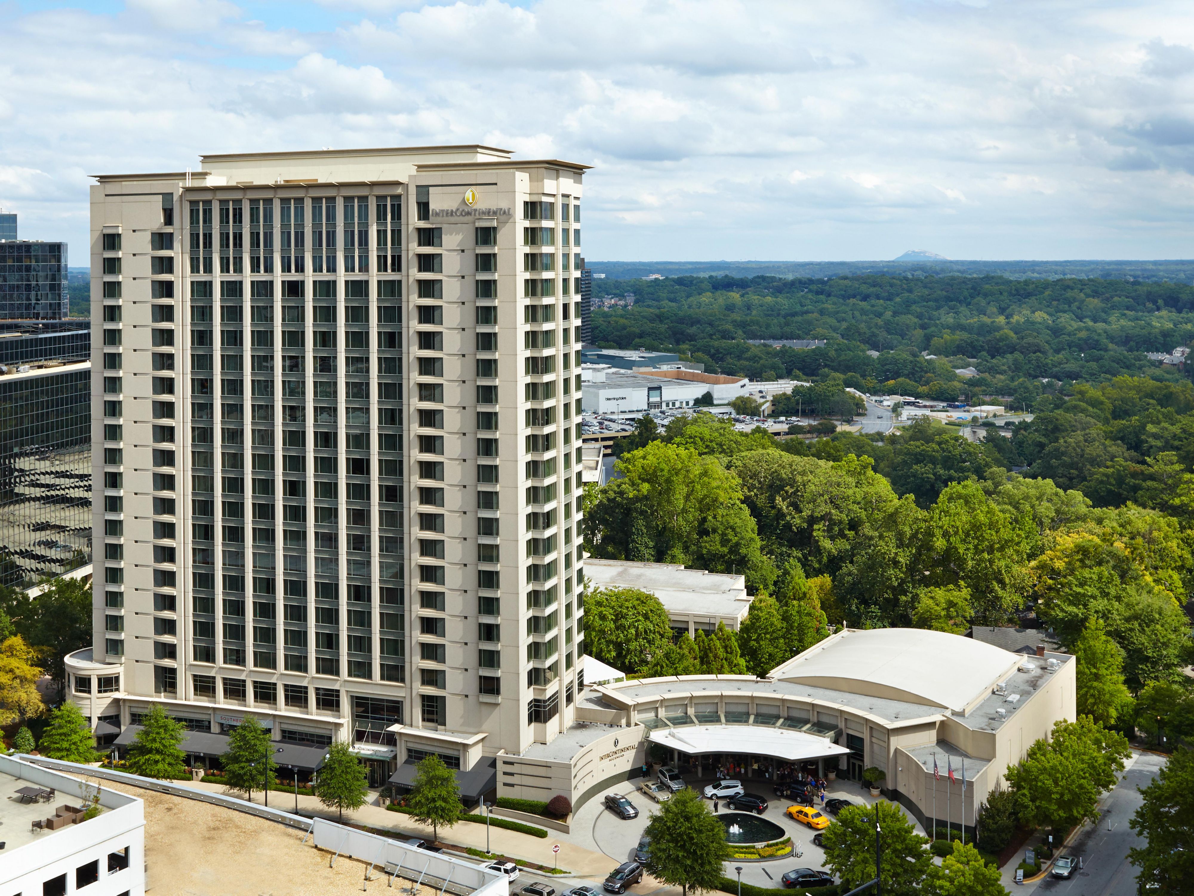Exterior of InterContinental Buckhead Atlanta.