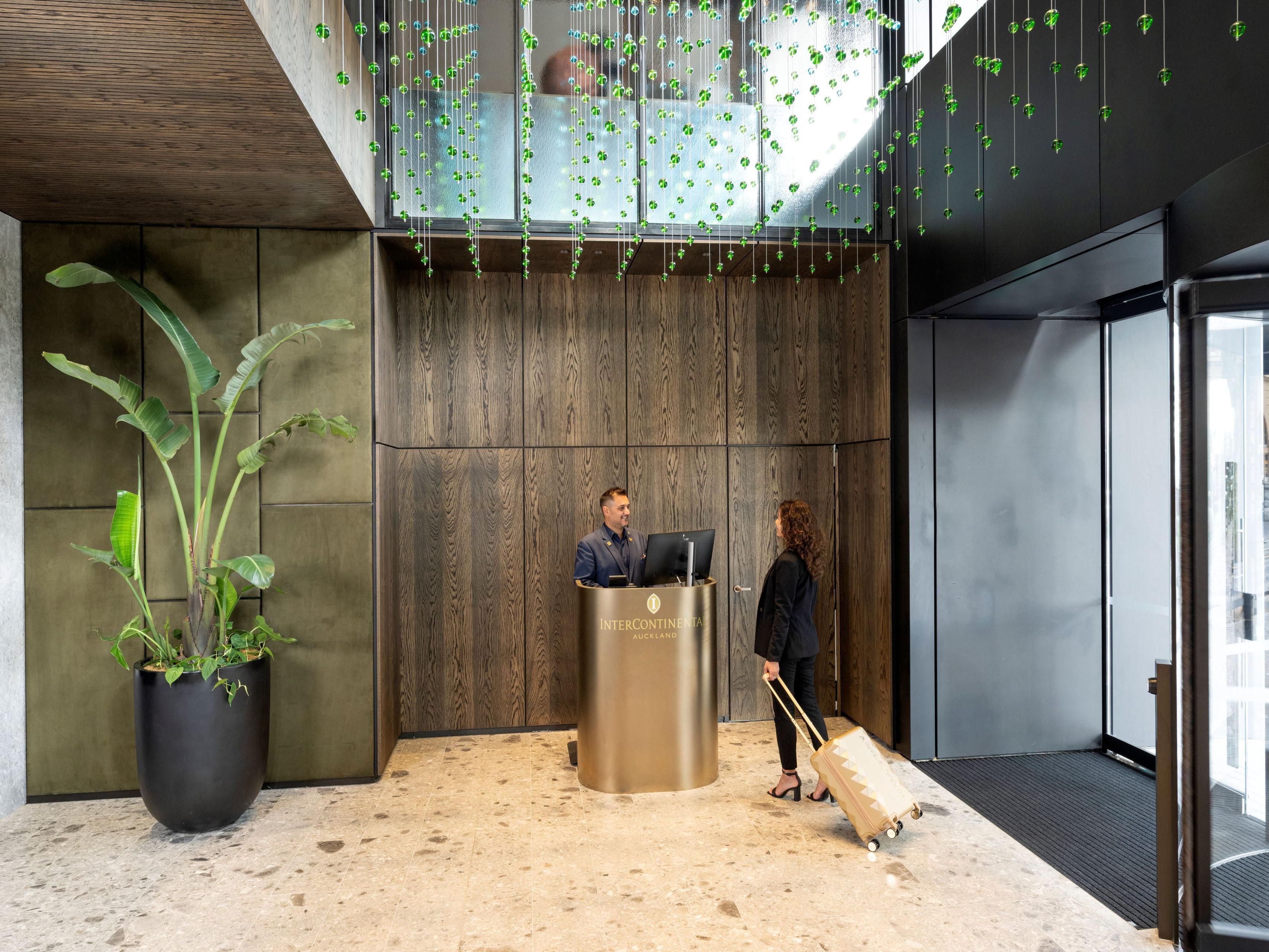 Our friendly Concierge Team welcome you