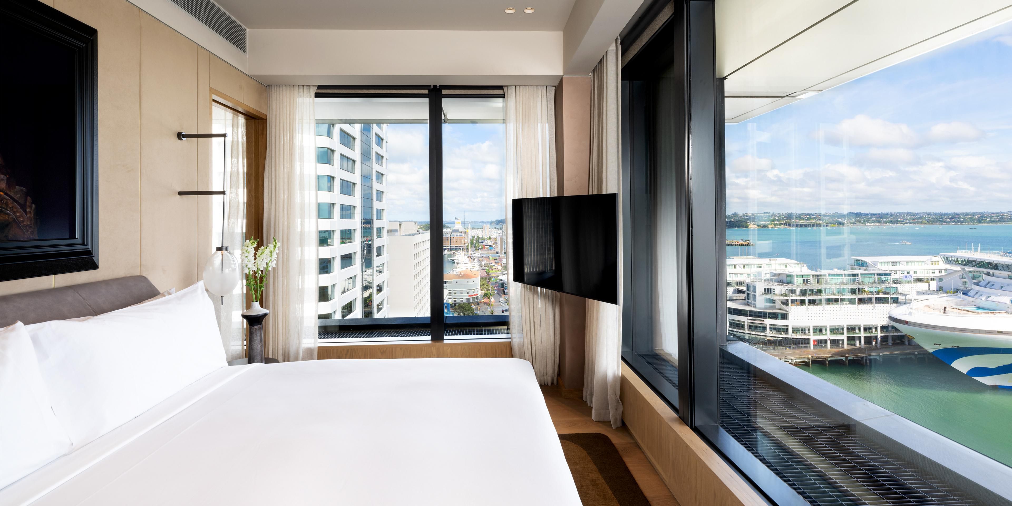 Our One Bedroom Suite boasts unparalleled vistas