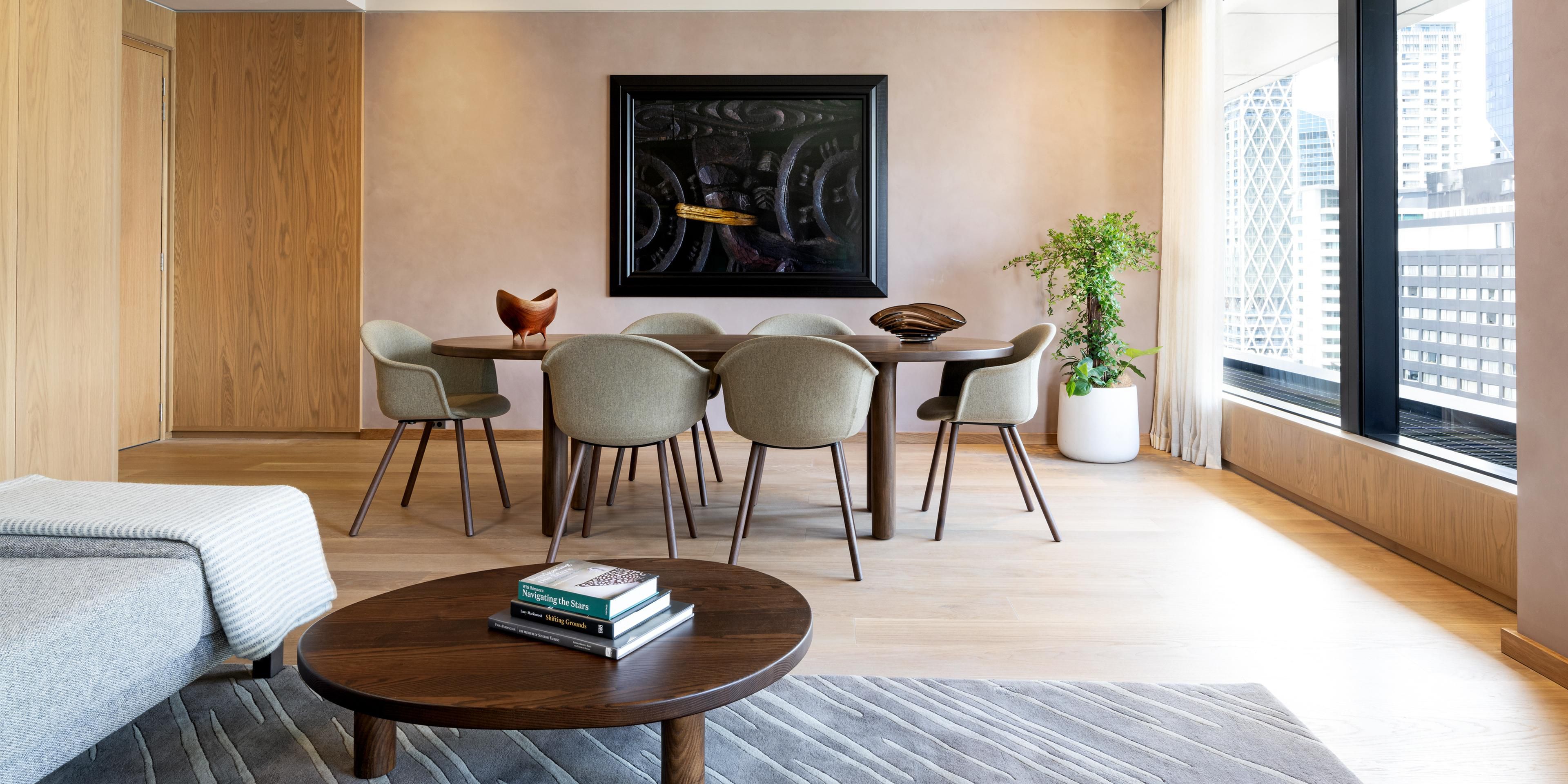 Unwind in modern luxury with Auckland city at your window