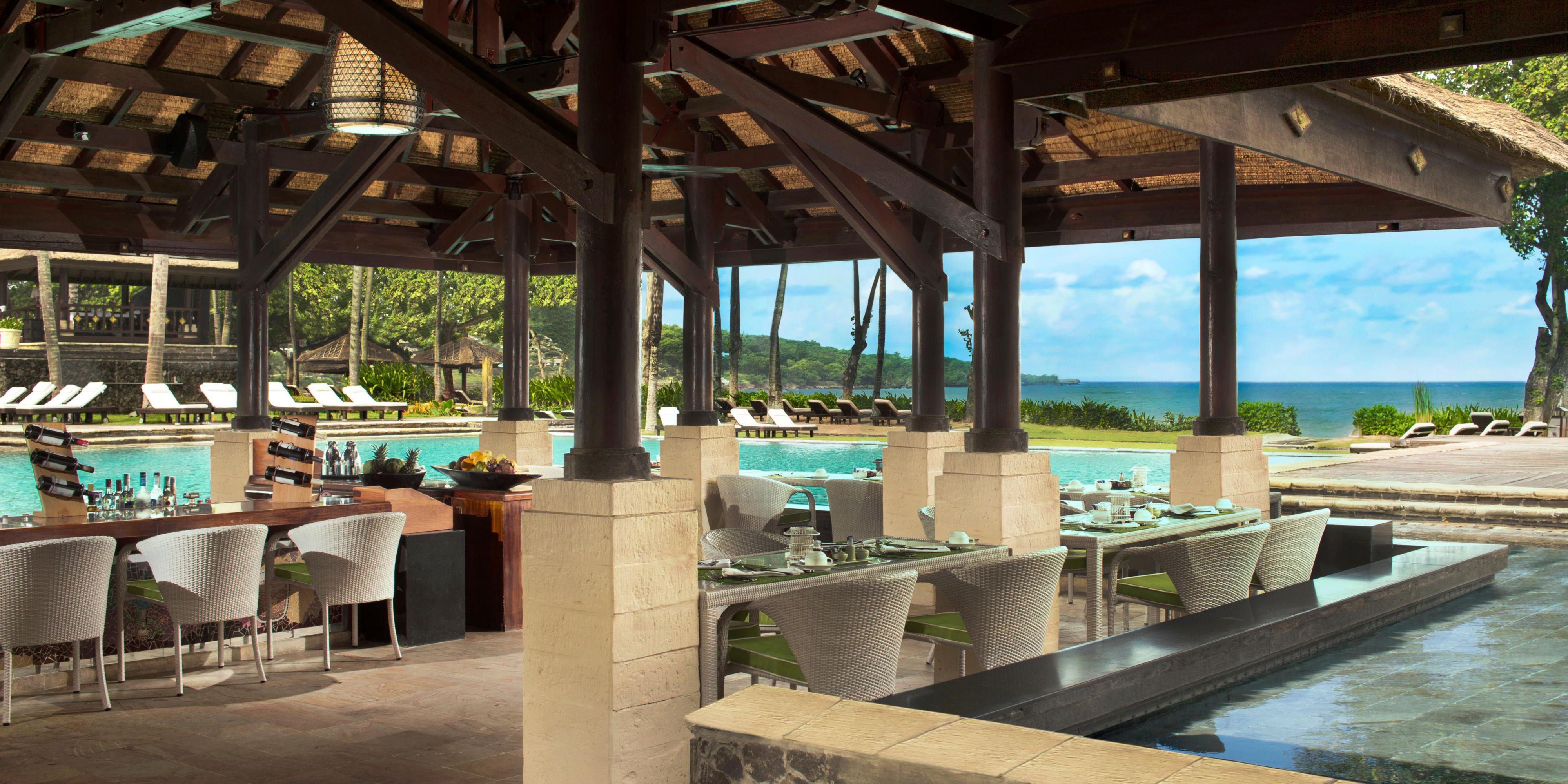 Pool Bar at Grand Mega Resort & Spa Bali