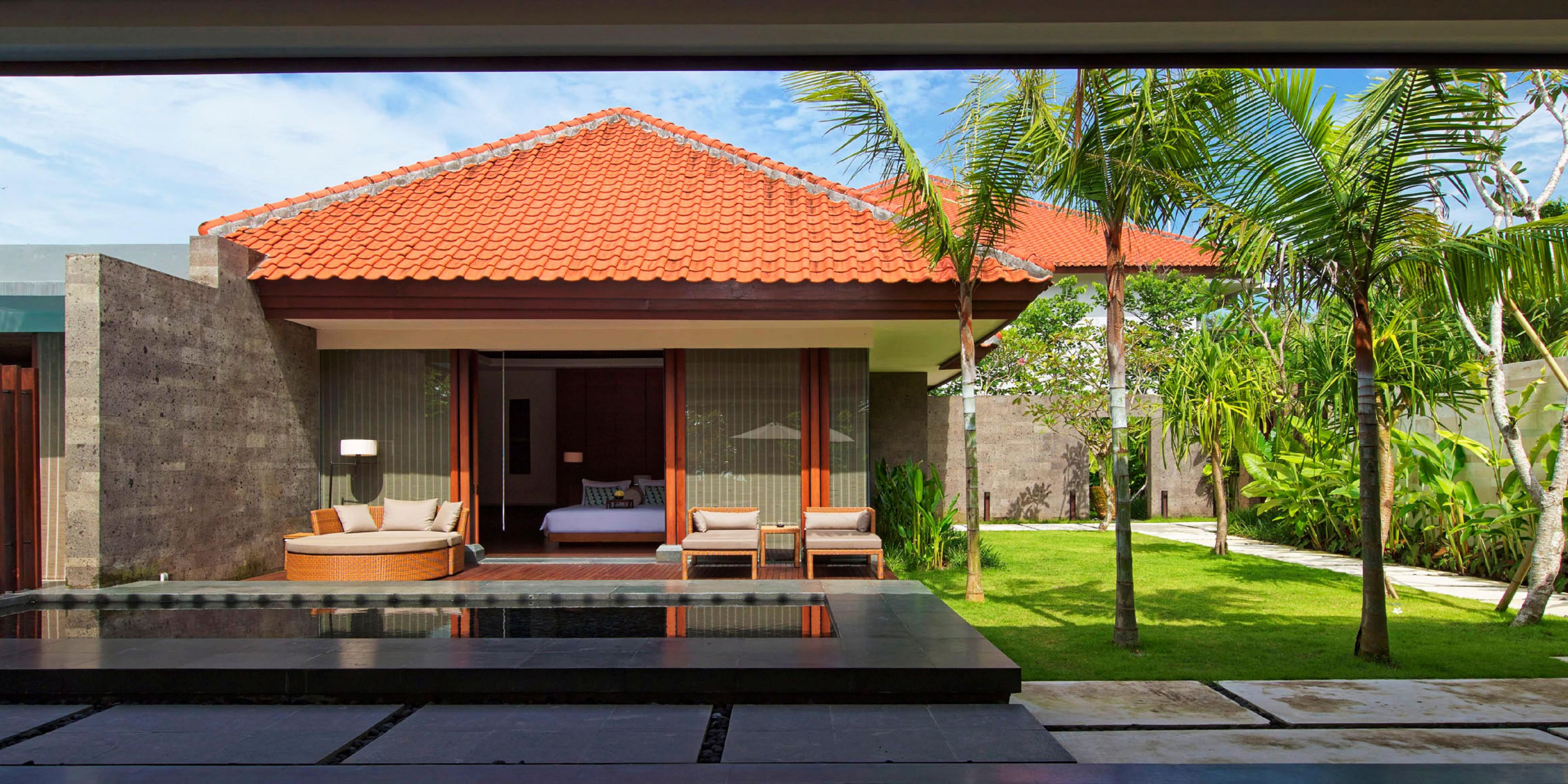 Presidential Beachfront Villa Garden Area
