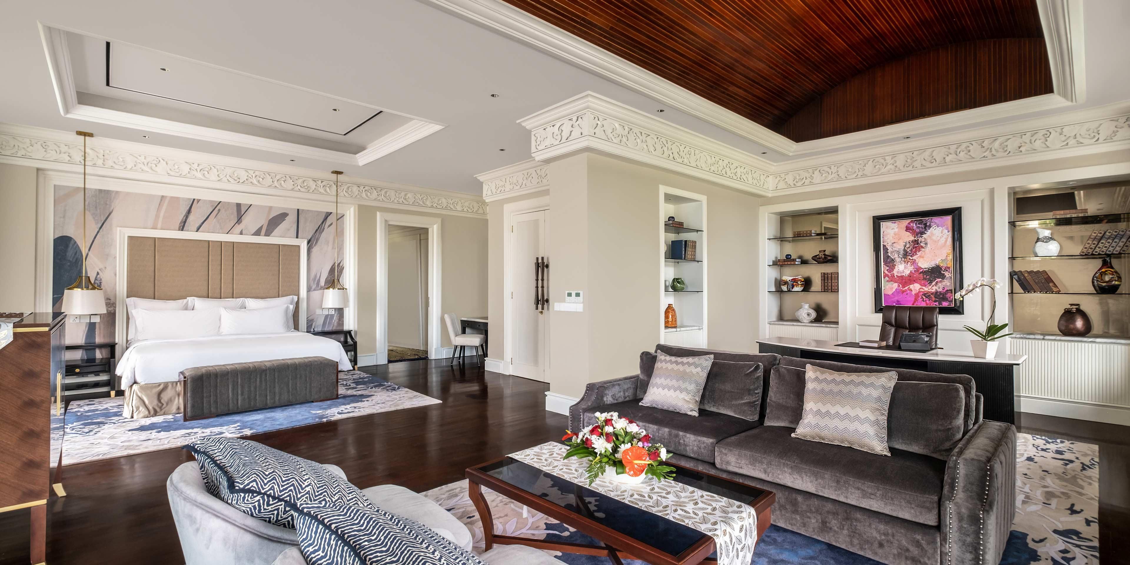 Our exquisite rooms, suites, and private villas blend traditional Balinese architecture with modern amenities. Stunning interiors feature hardwood floors, Balinese art and textiles, hand-made furniture, and balconies. Spacious villas feature private pools and jacuzzis. 