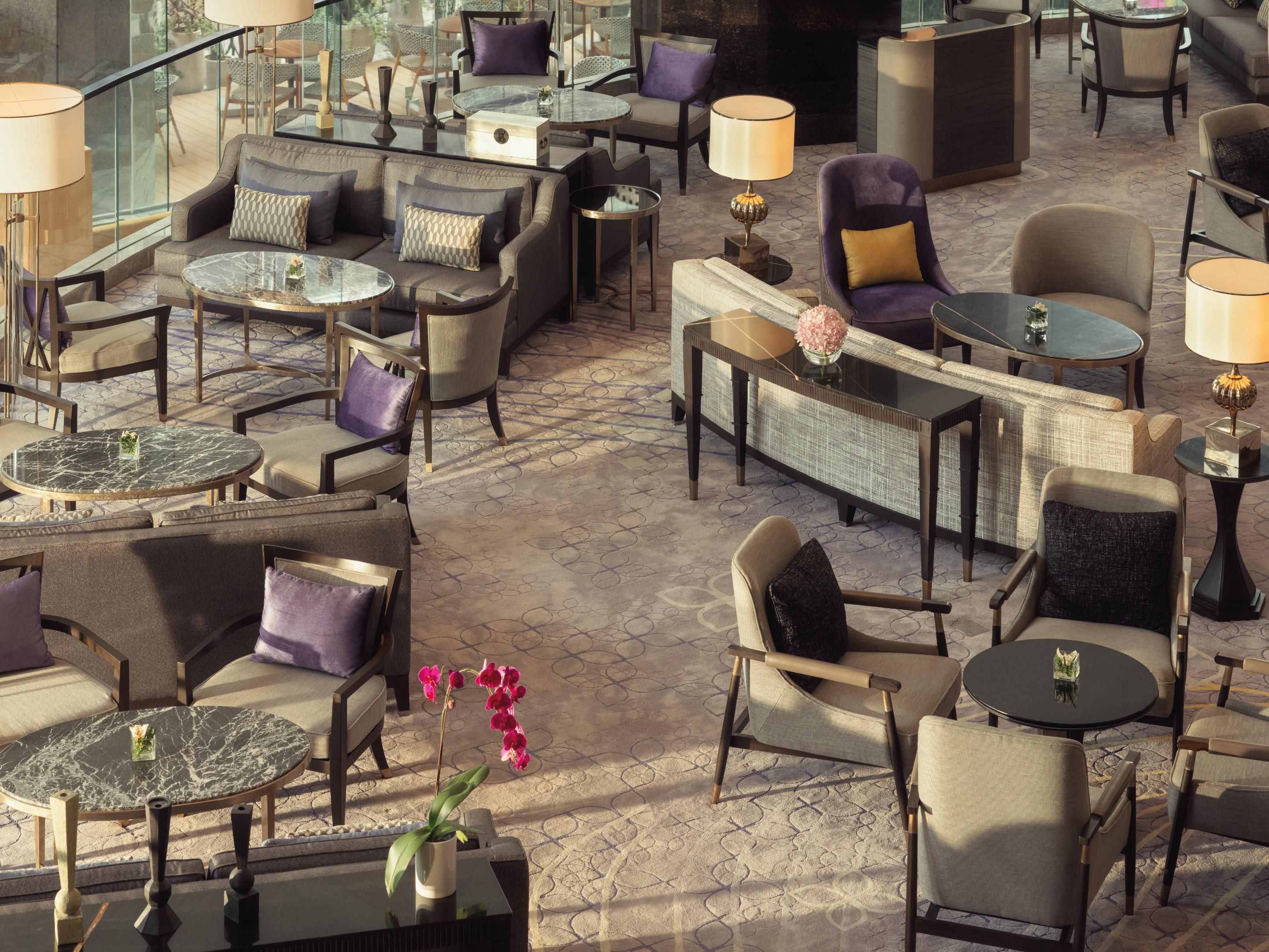 Sip your favourite brew in our Balcony Lounge