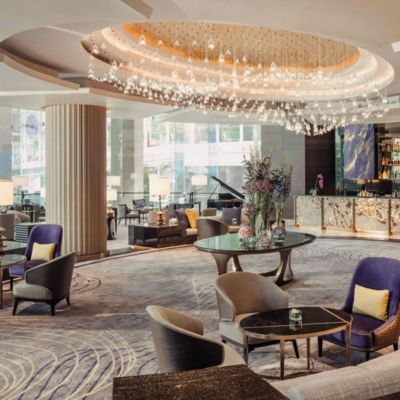 Enjoy afternoon tea at our Balcony Lounge