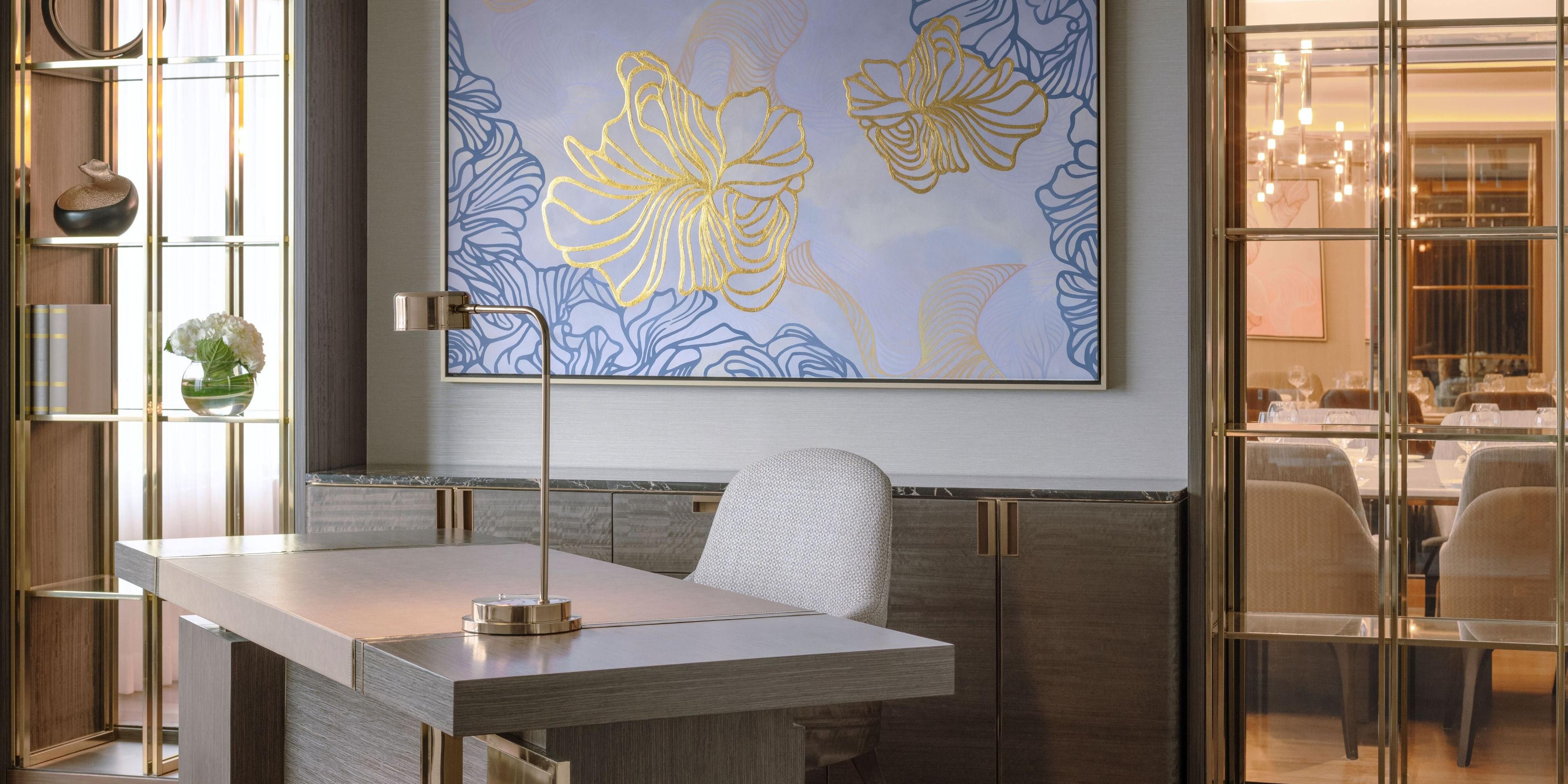Conduct business in an elegant work setting