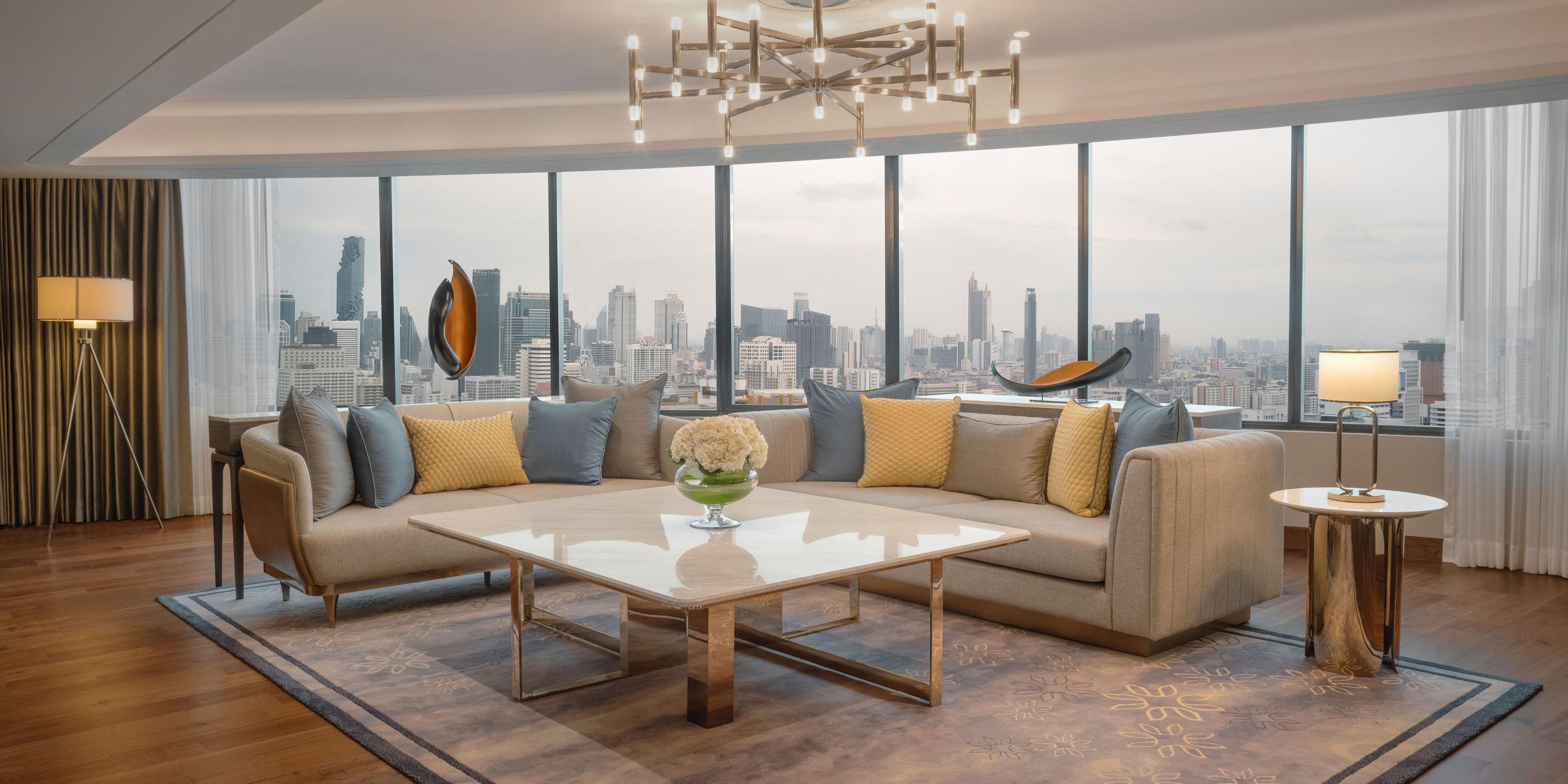 Unwind in peace in our palatial living room