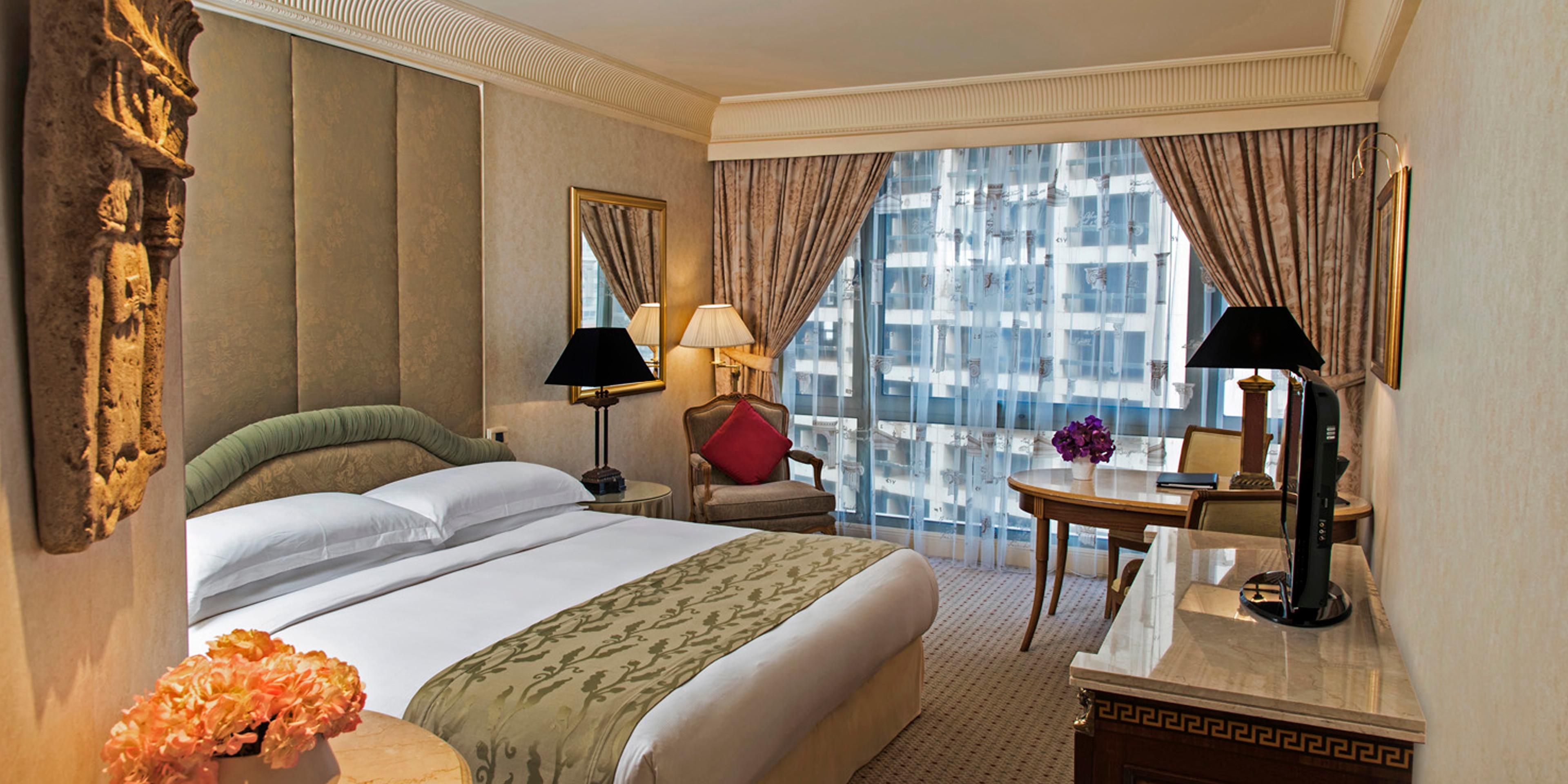 The Classic King Bedroom offers absolute comfort