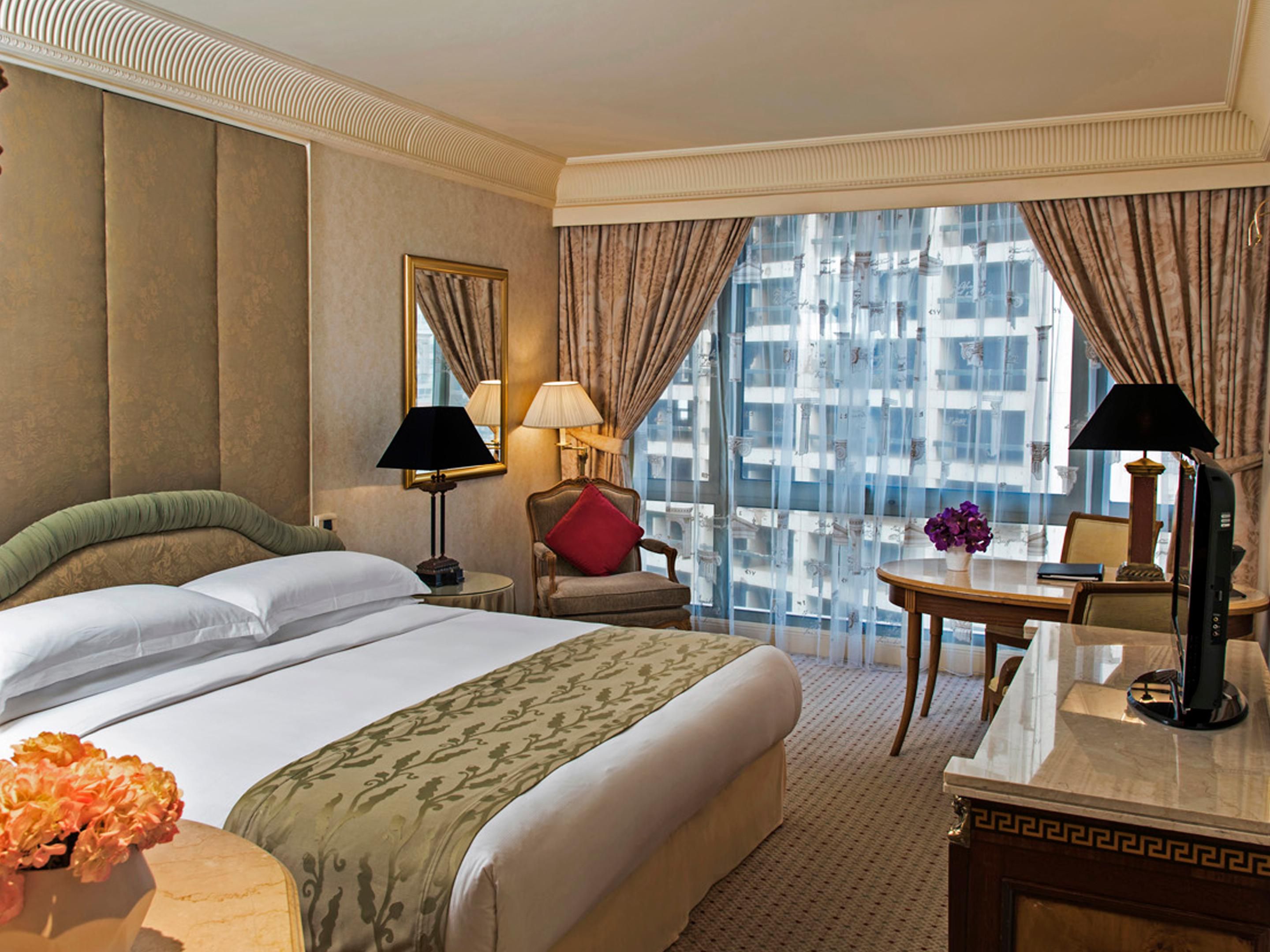 The Classic King Bedroom offers absolute comfort