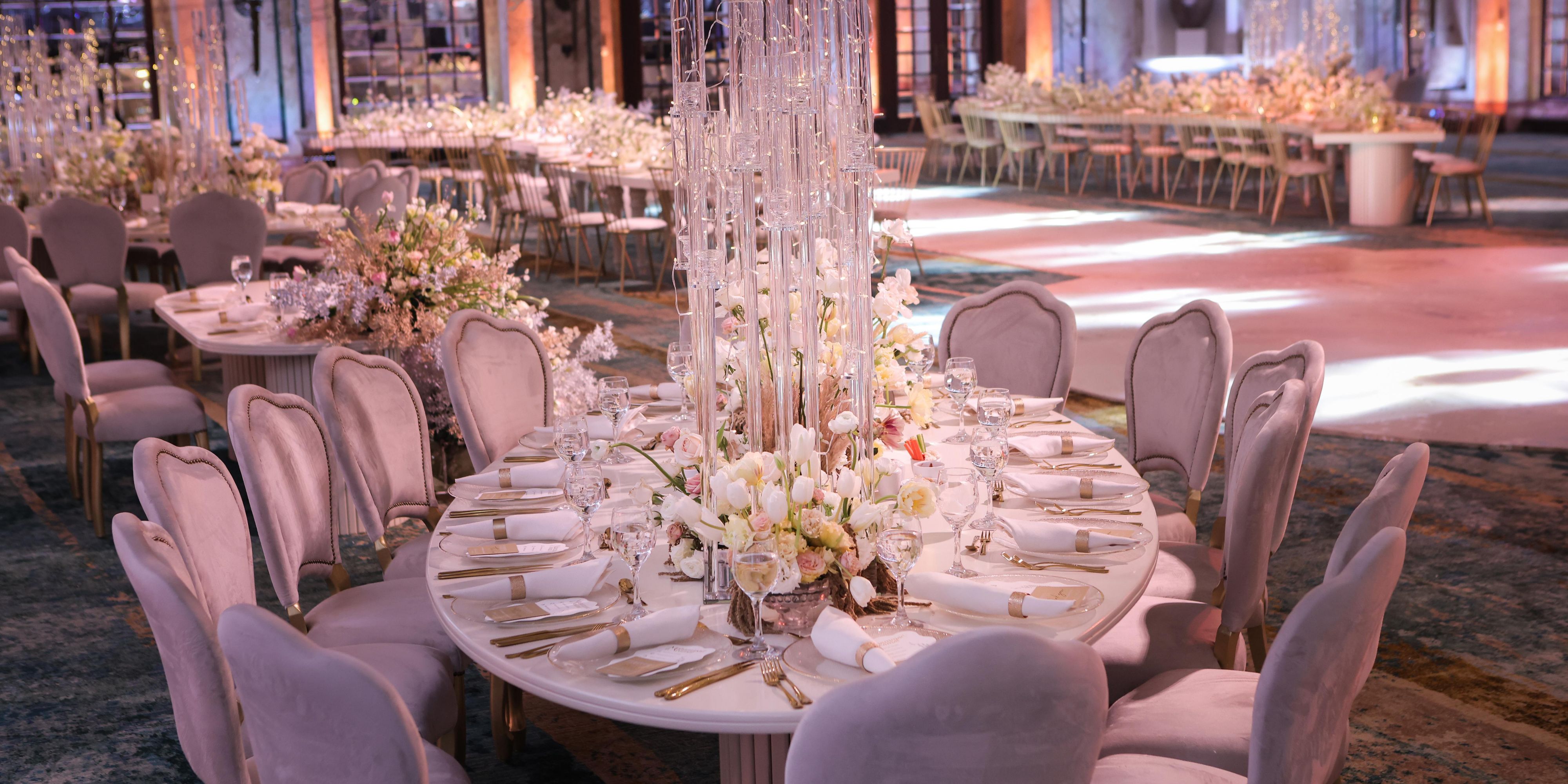 Our Grand Ballroom and choice of beautiful event spaces provide the perfect setting for unforgettable celebrations, while our expert staff ensure every detail is taken care of. With elegant accommodations and delicious catering, let us make your wedding dreams a reality.