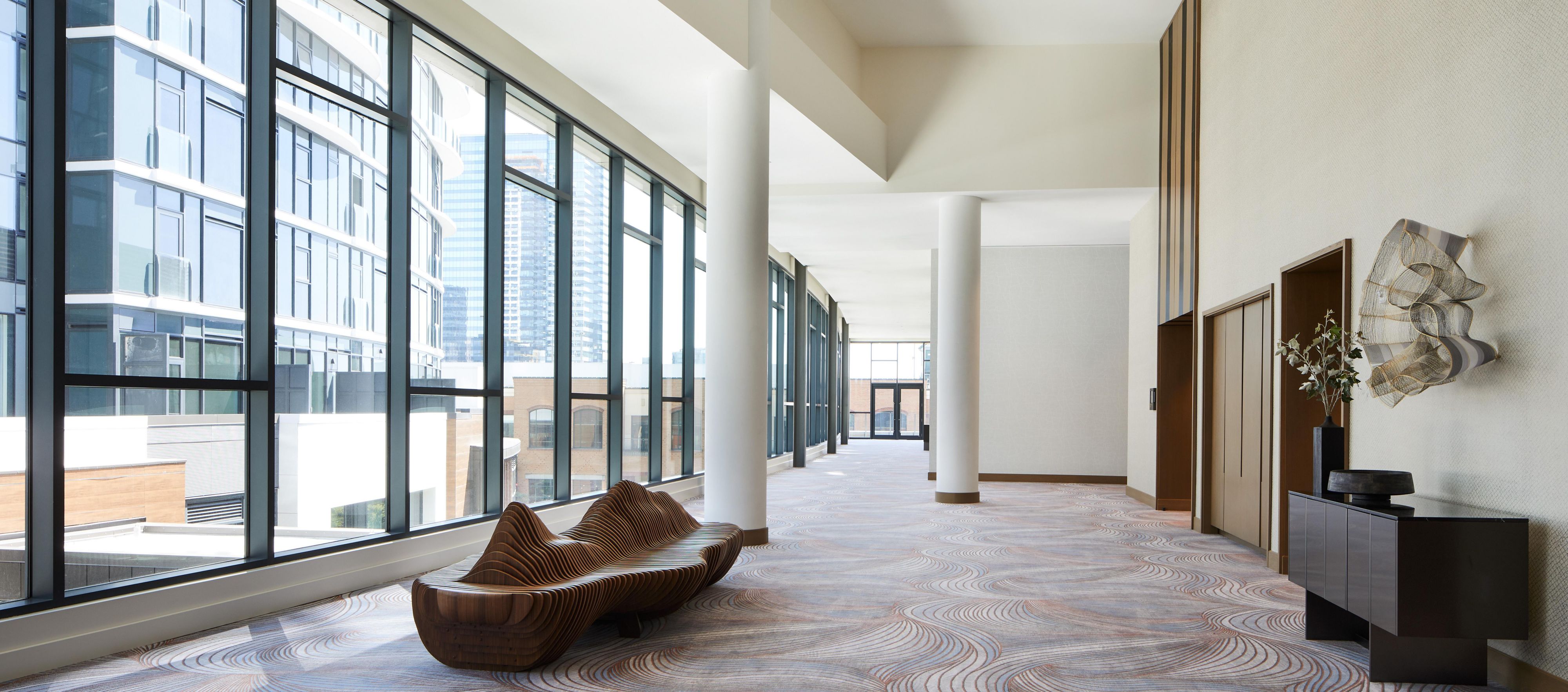 Meeting space foyer