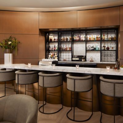 The Lobby Restaurant showcases sophisticated cocktails