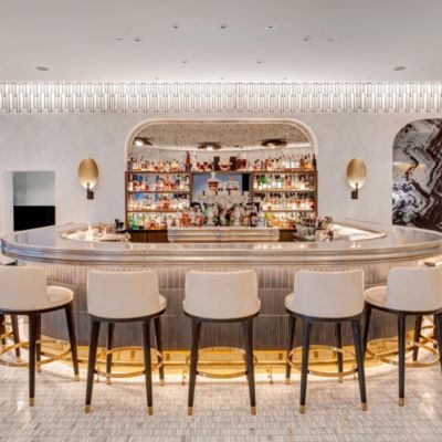 Bar Fellini at InterContinental Boston waterfront hotel