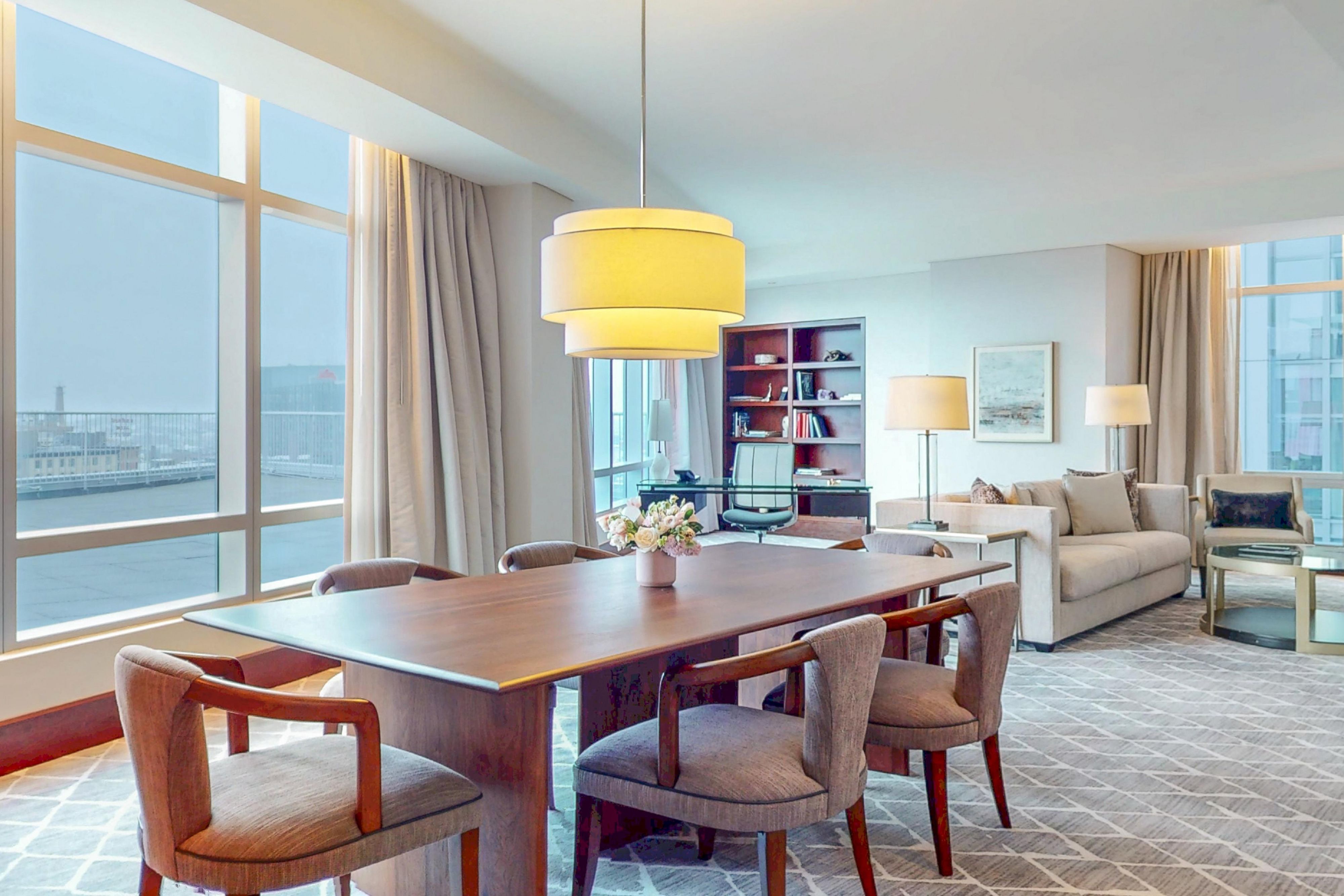 Sophisticated suite offering privacy and spacious living areas