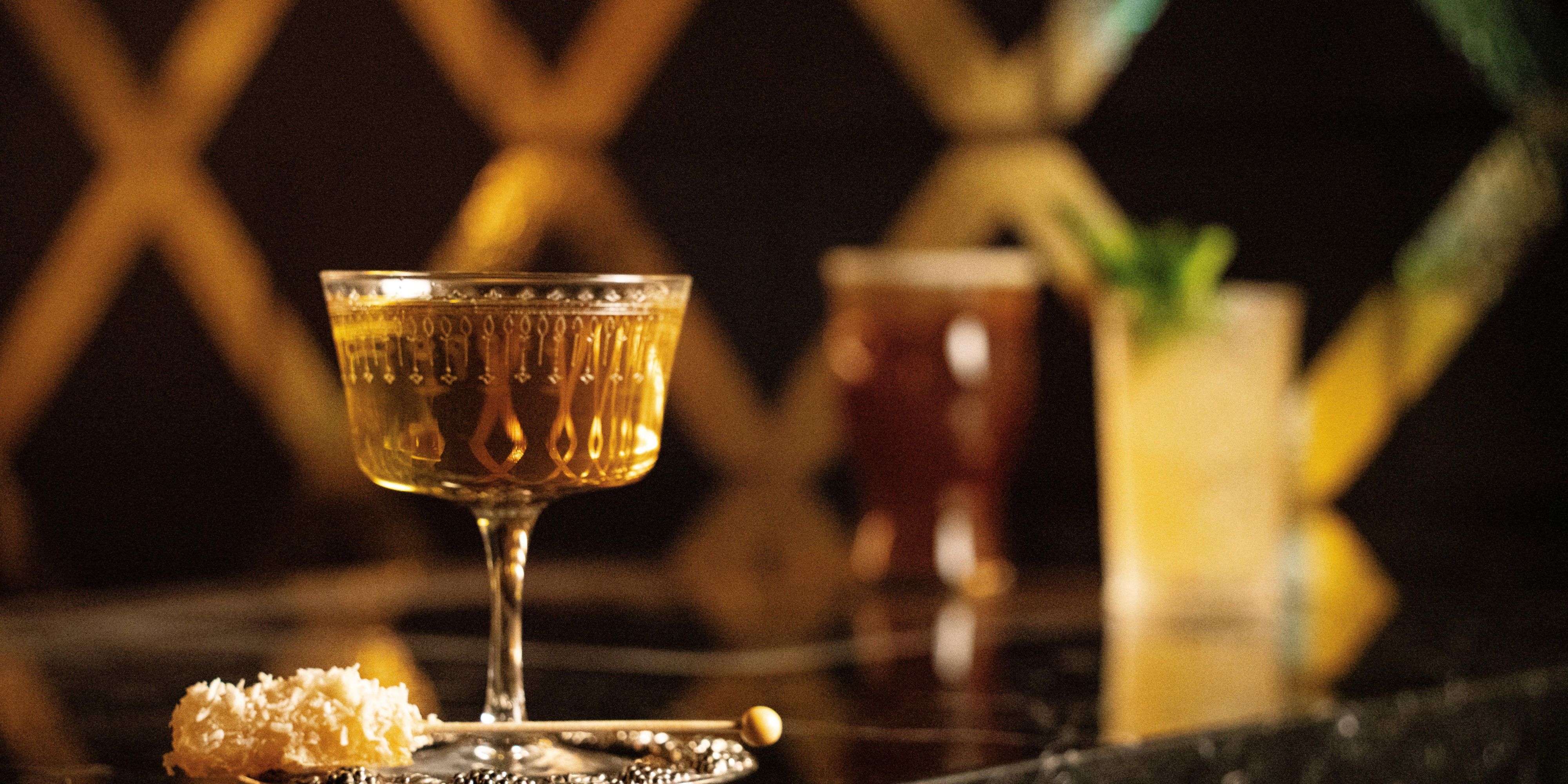 Cocktail from Loyall Counting Room.
