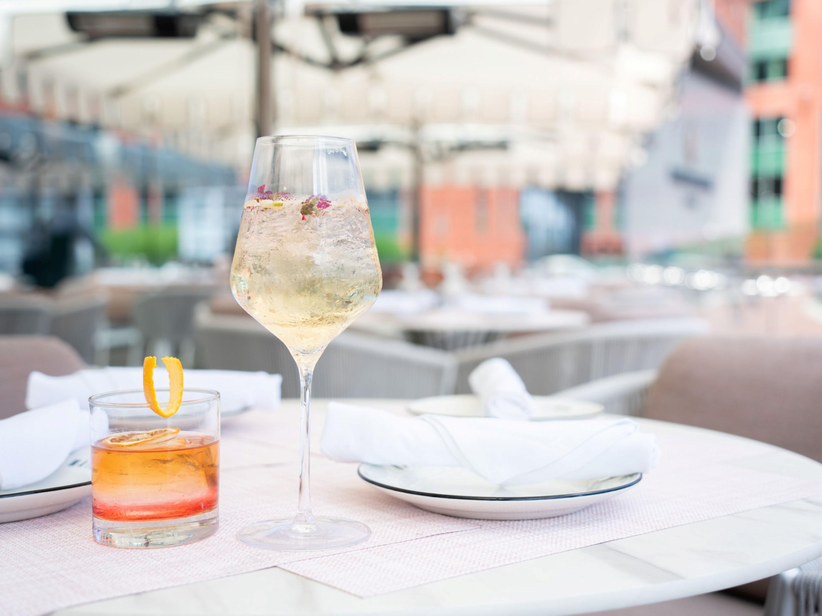 Cocktails at 510 Waterfront Bar.