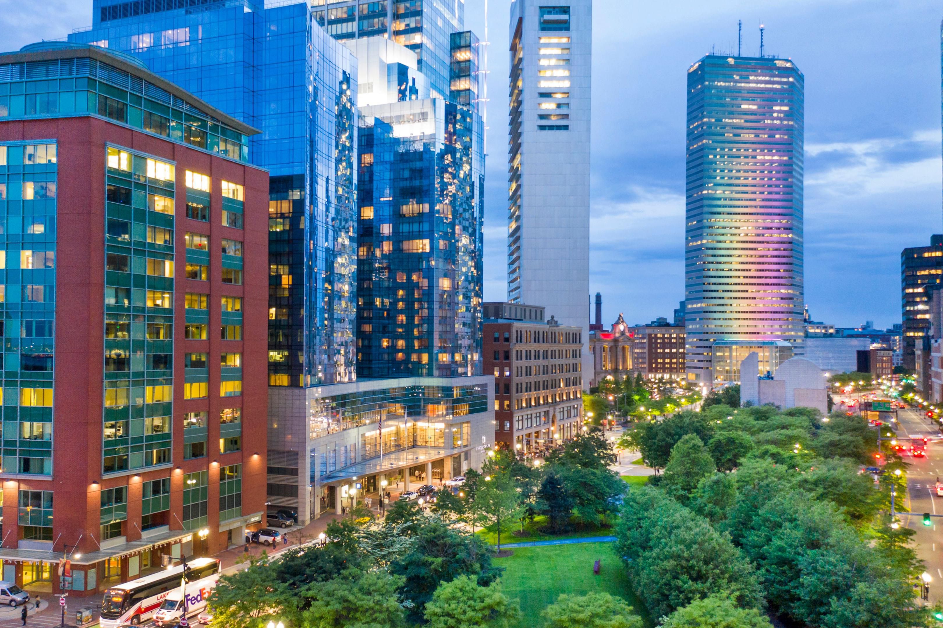 View from InterContinental Boston