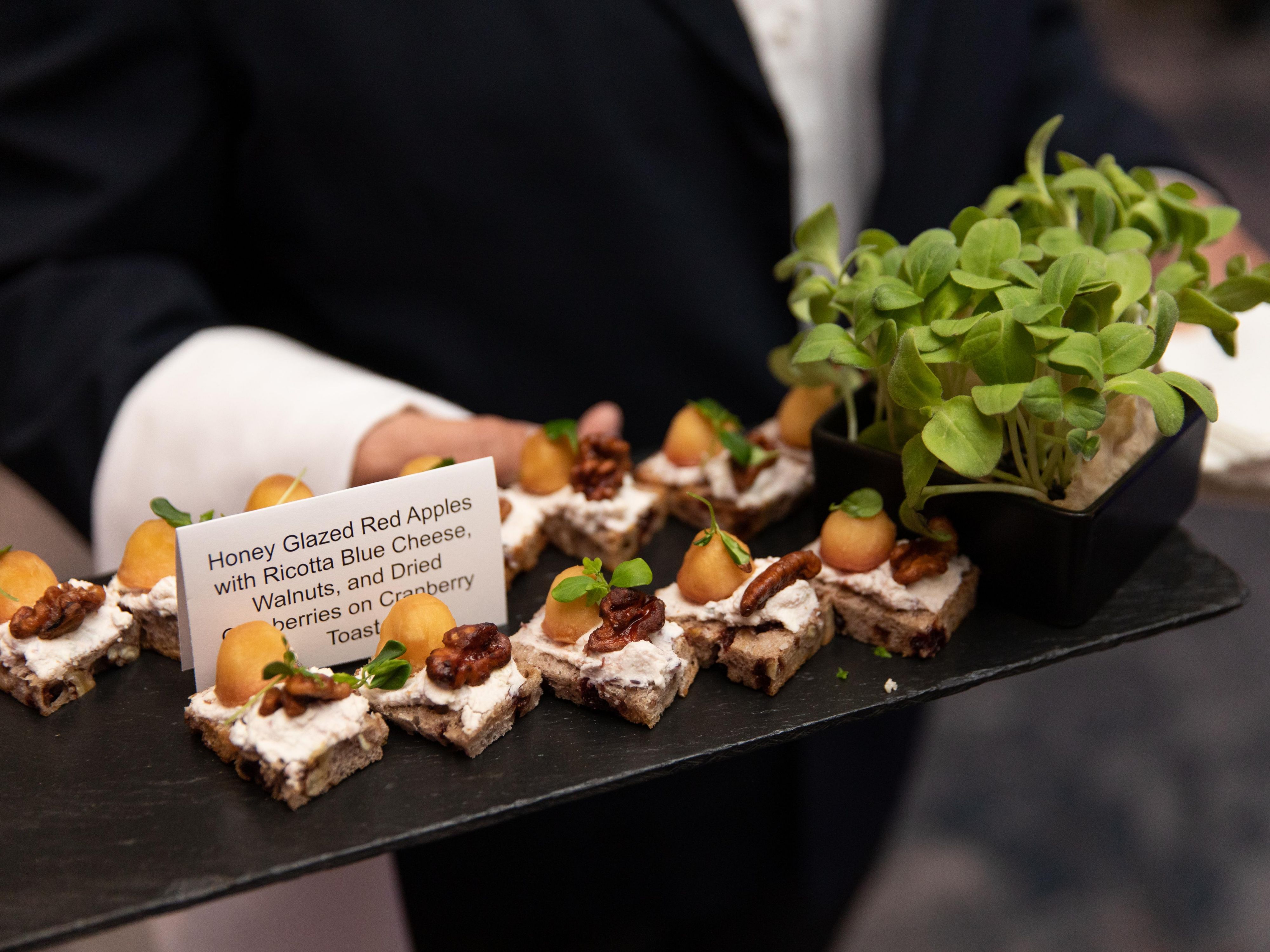 Try one of our famous hors d'oeuvres.