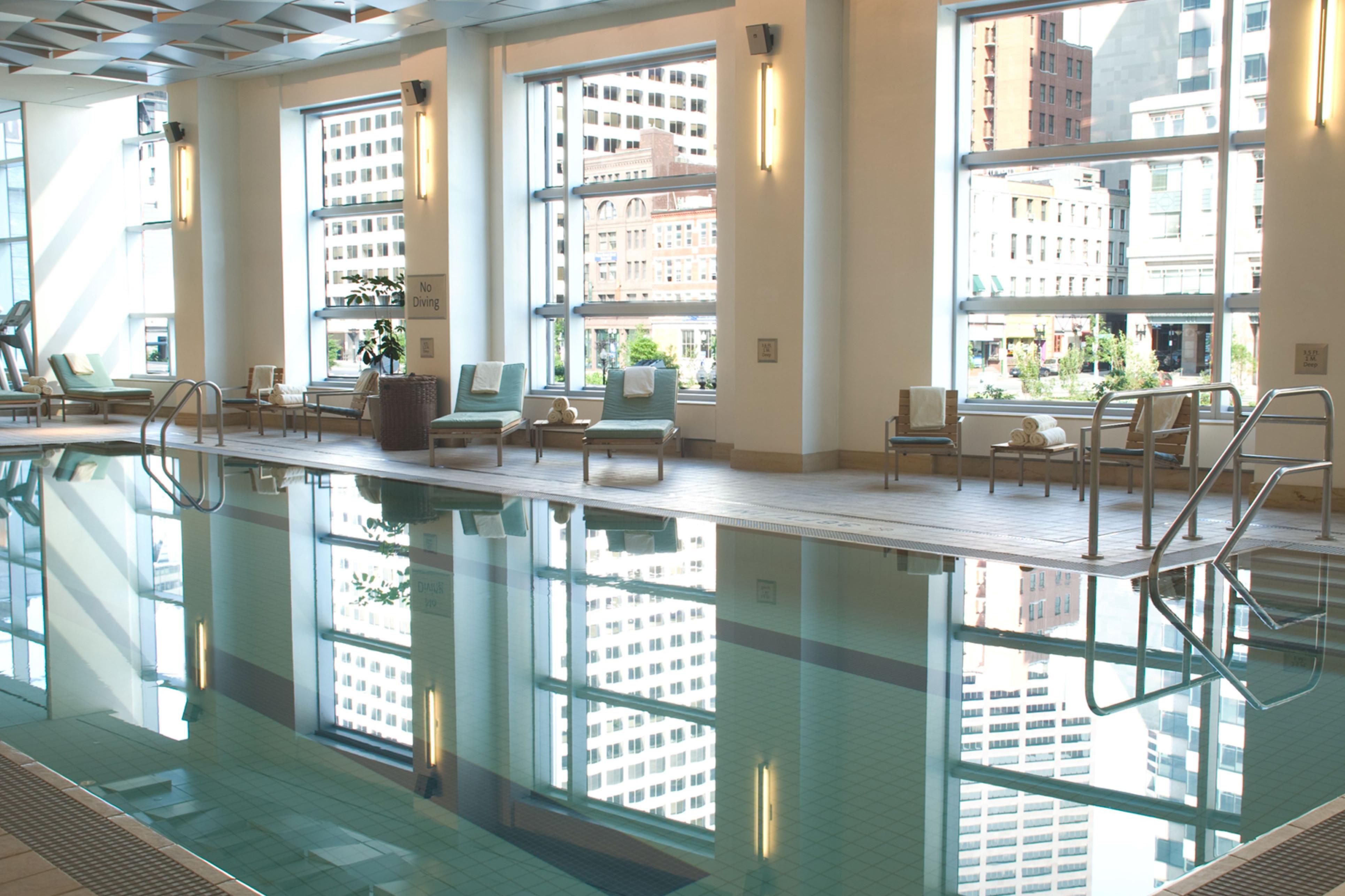 Indoor Pool at InterContinental Boston