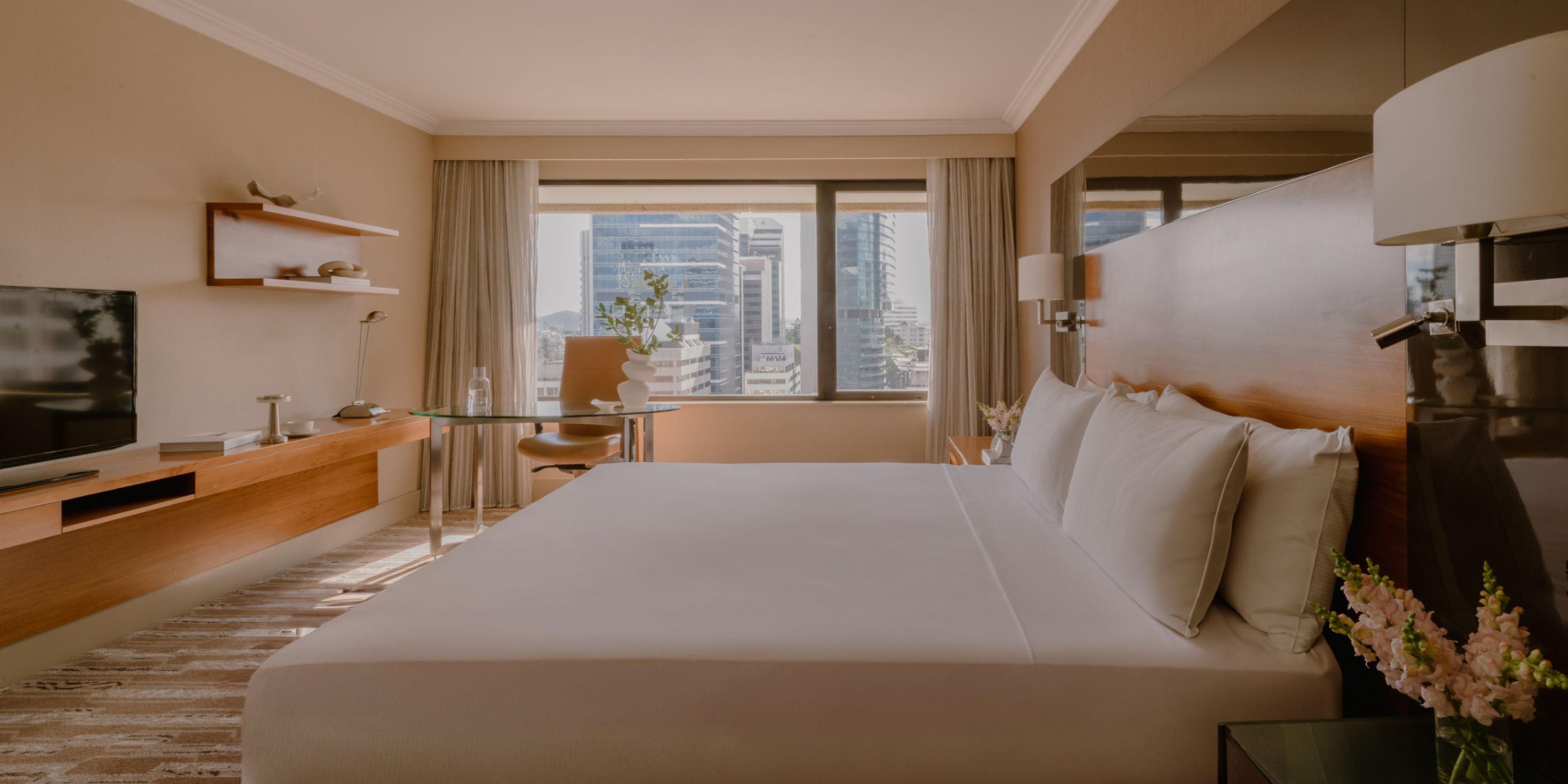 King Classic High Floor Room showing city views