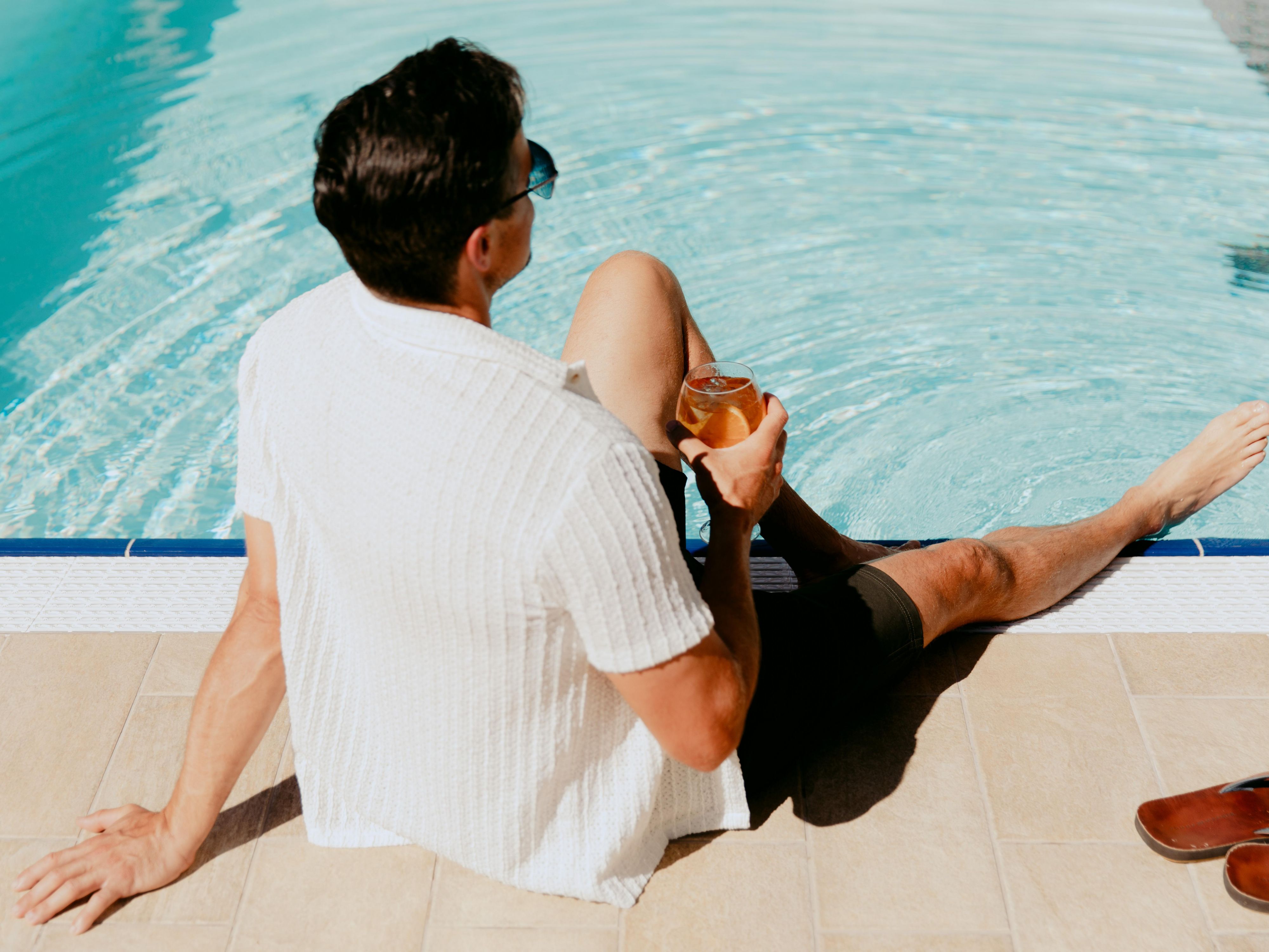 Sip and Relax with a Signature Cocktail by the Pool