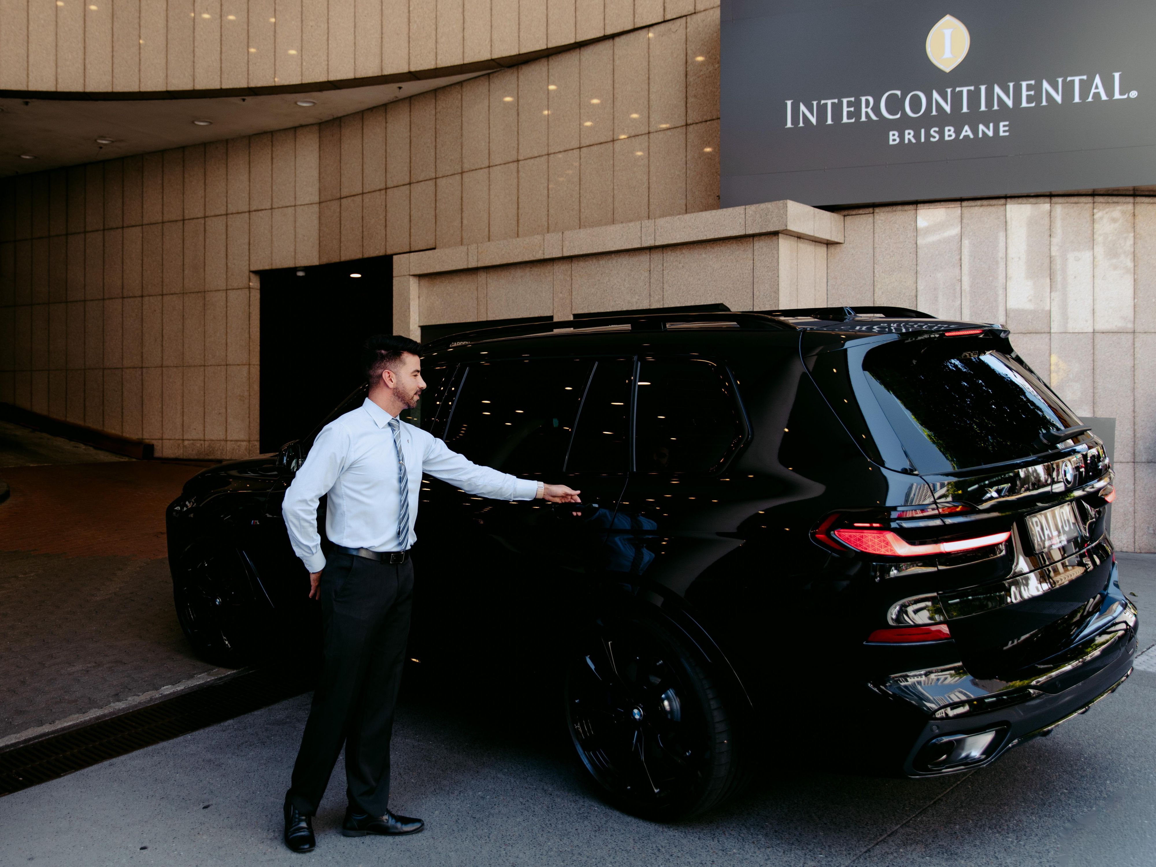 Experience comfort and valet parking at InterContinental Brisbane