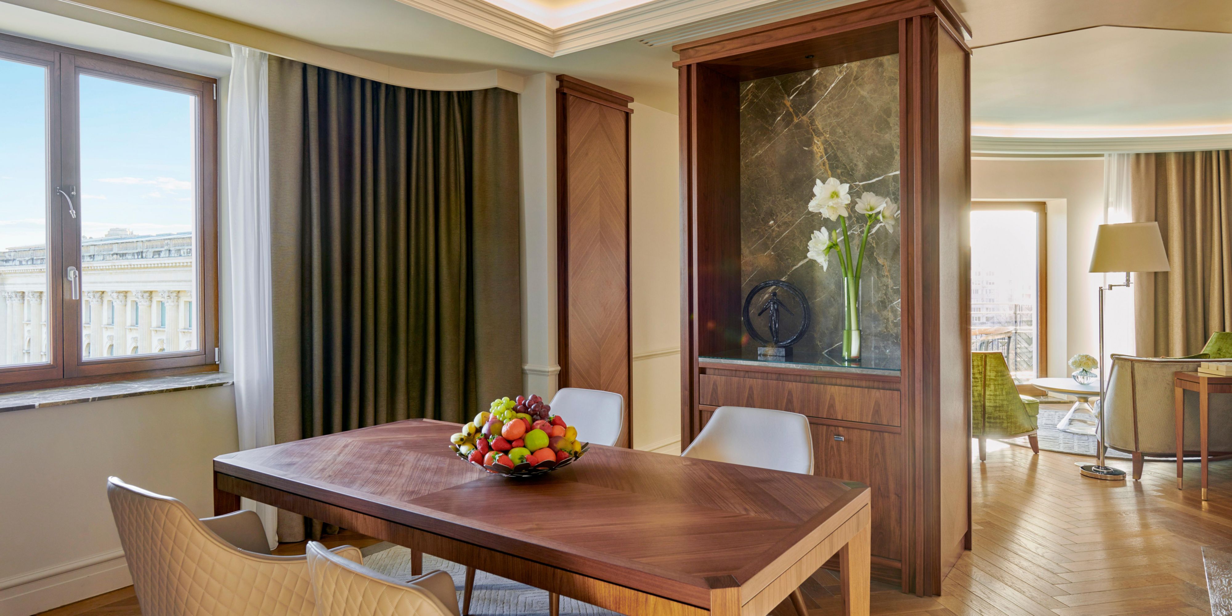 InterContinental Athenee Palace Bucharest Palace Suite Dinning
