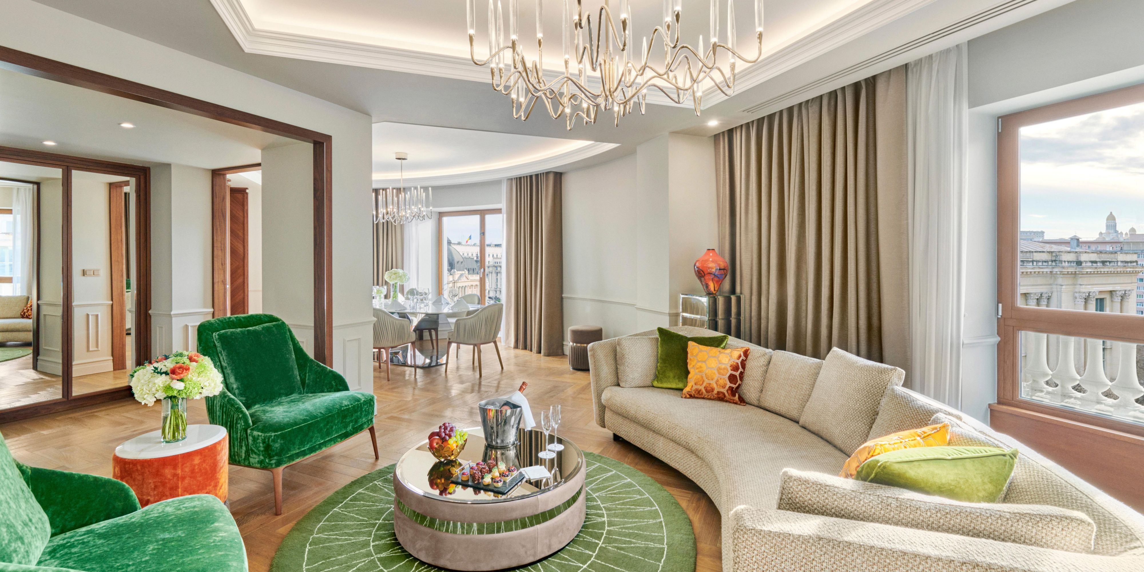 InterContinental Athenee Palace Royal Suite Living Room