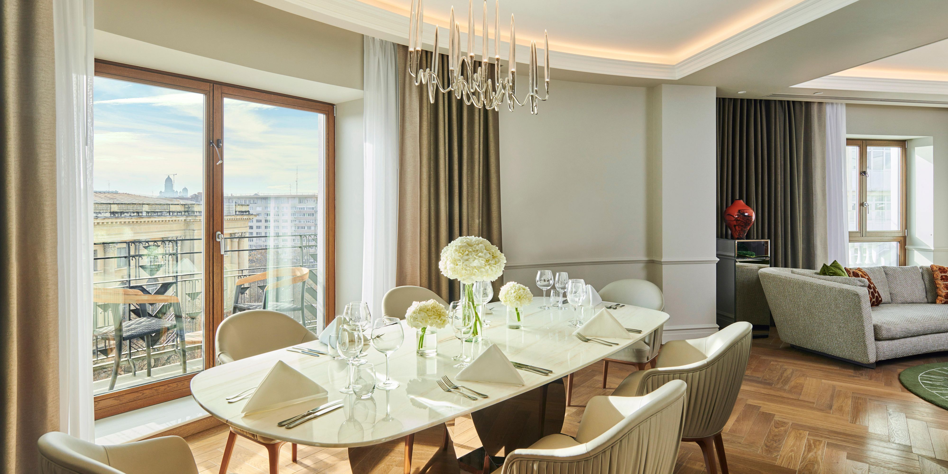 InterContinental Athenee Palace Royal Suite Dinning Room